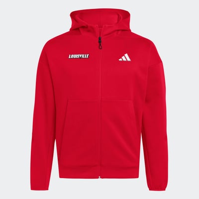 Louisville Cardinals adidas Z.N.E Full-Zip Hoodie - Red