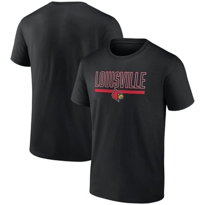 Louisville Cardinals Classic Inline Team T-Shirt - Black
