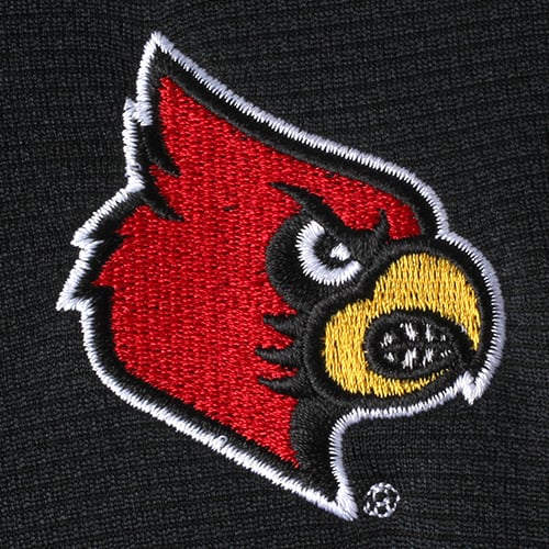 Men's Columbia Golf Black Louisville Cardinals Shotgun Omni-Wick