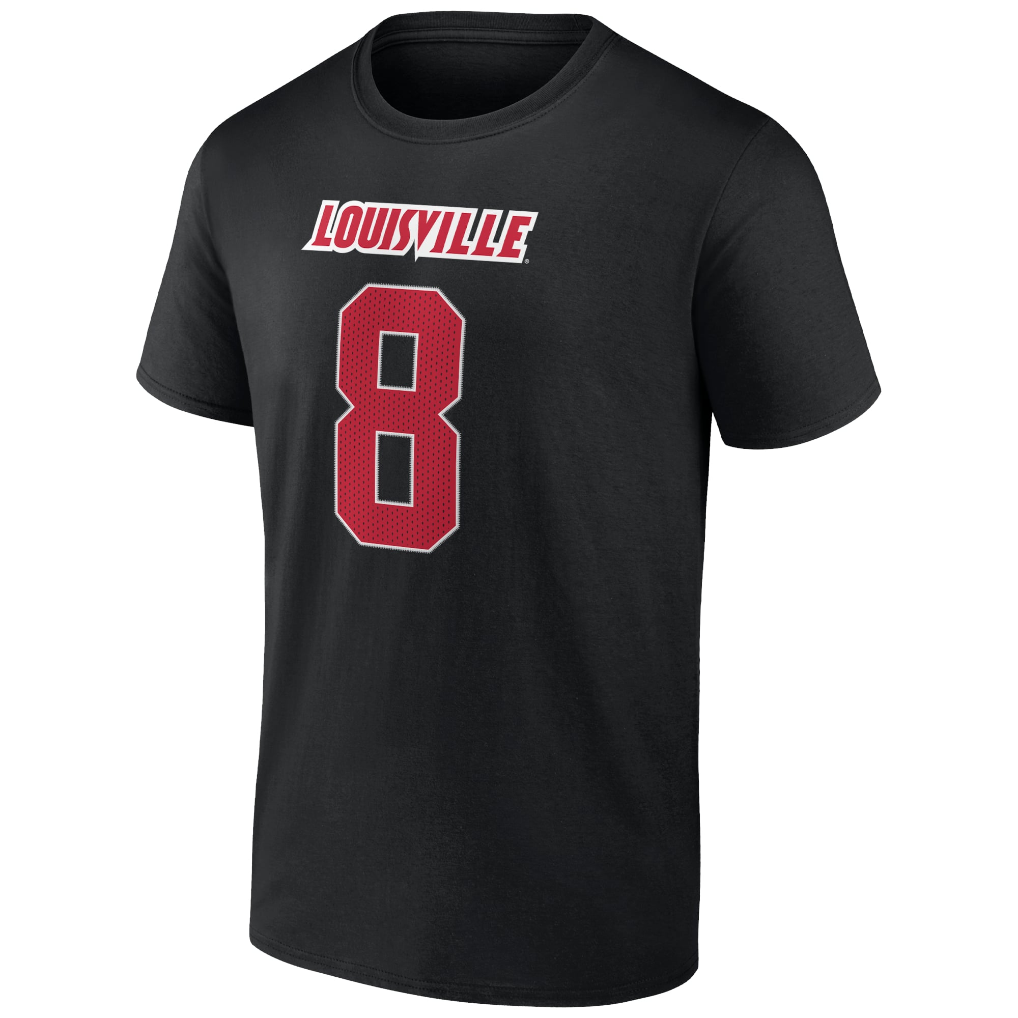Men's Fanatics Lamar Jackson Black Louisville Cardinals College