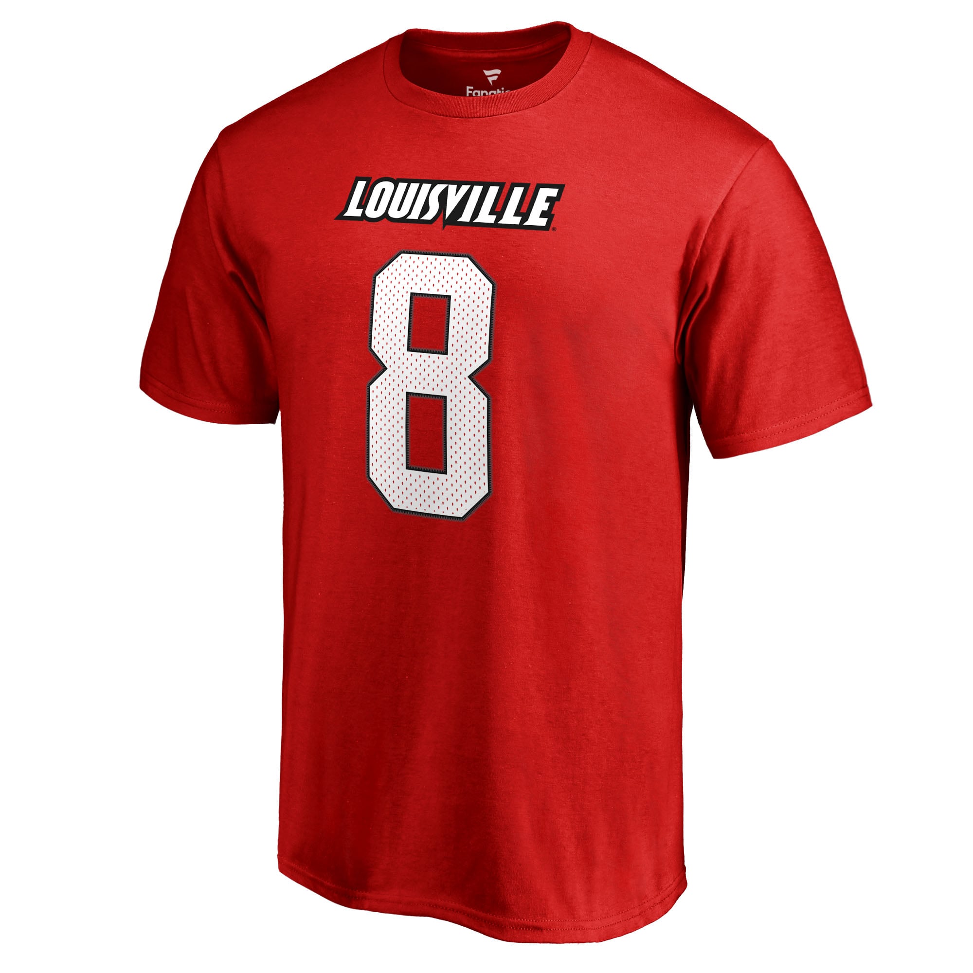 Men's Fanatics Lamar Jackson Red Louisville Cardinals College