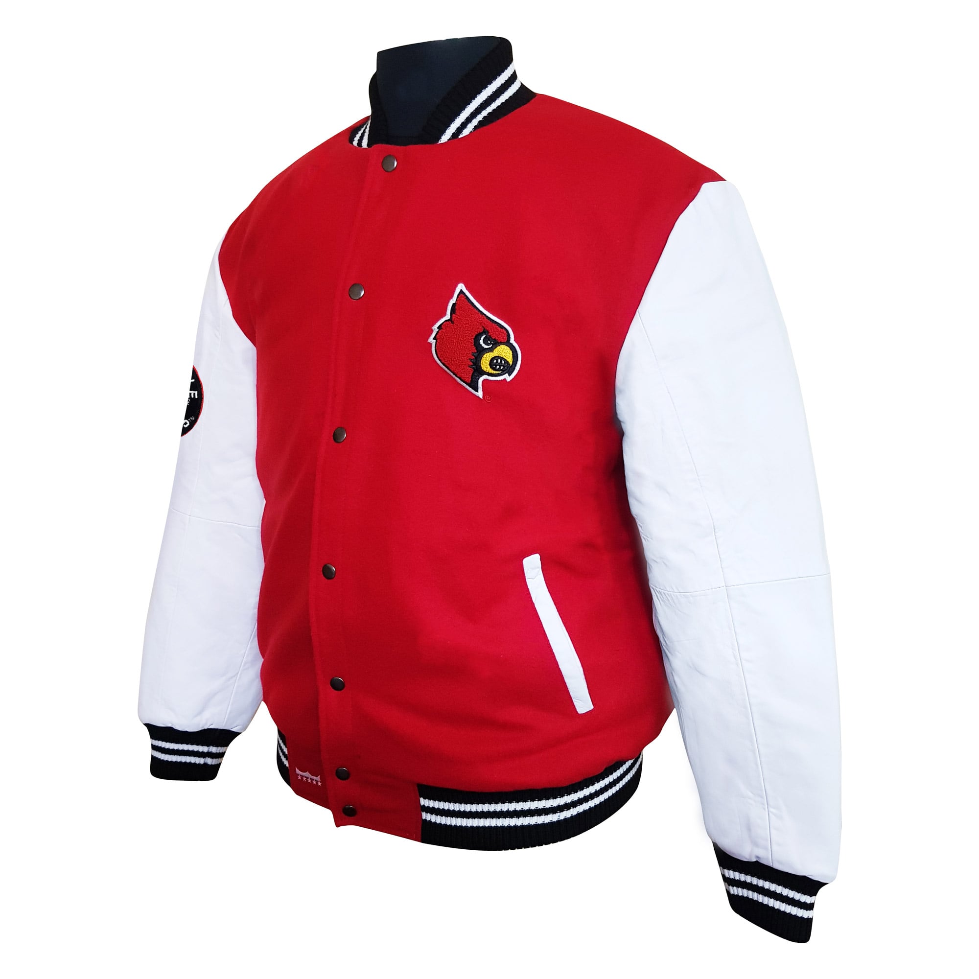 Men's Franchise Club Red/White Louisville Cardinals Graduate Full