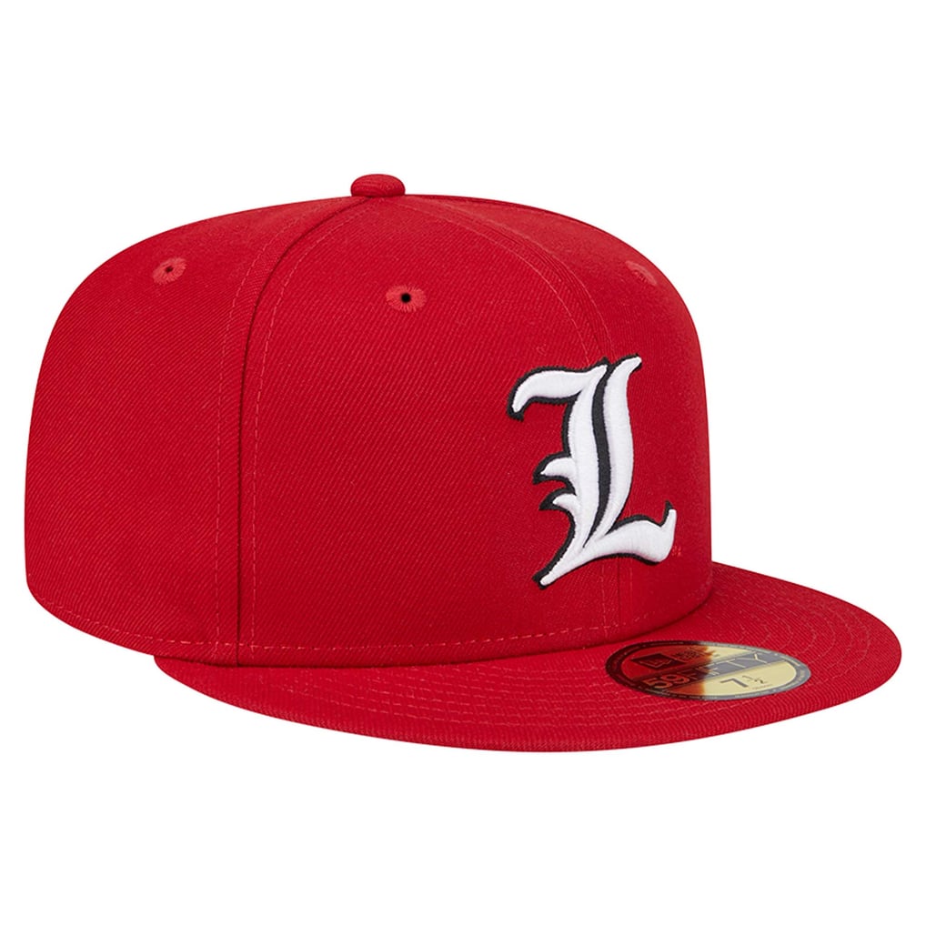 Louisville Cardinals New Era 59FIFTY Fitted Hat - Red