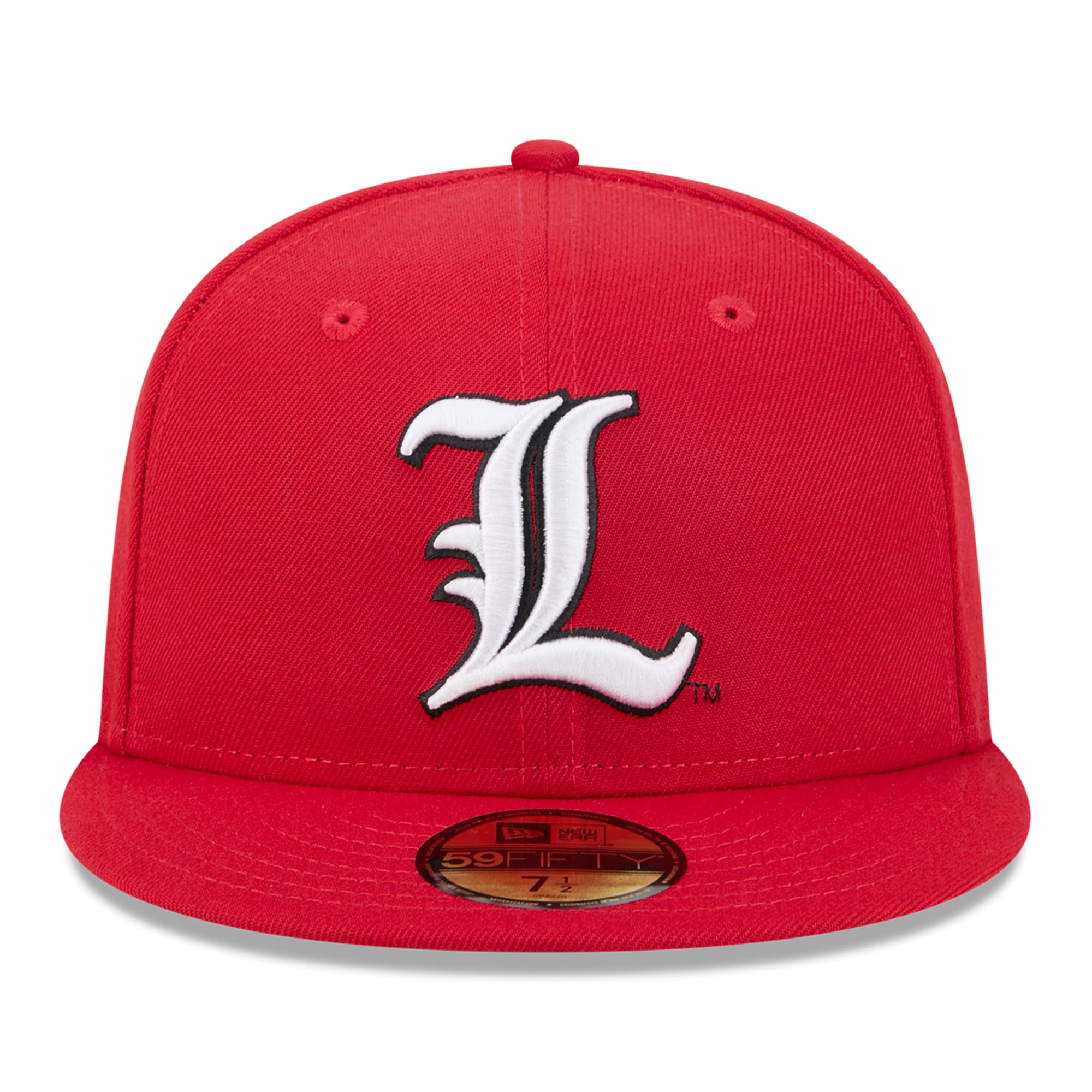 Casquette ajustée New Era rouge Louisville Cardinals Core 59FIFTY pour homme