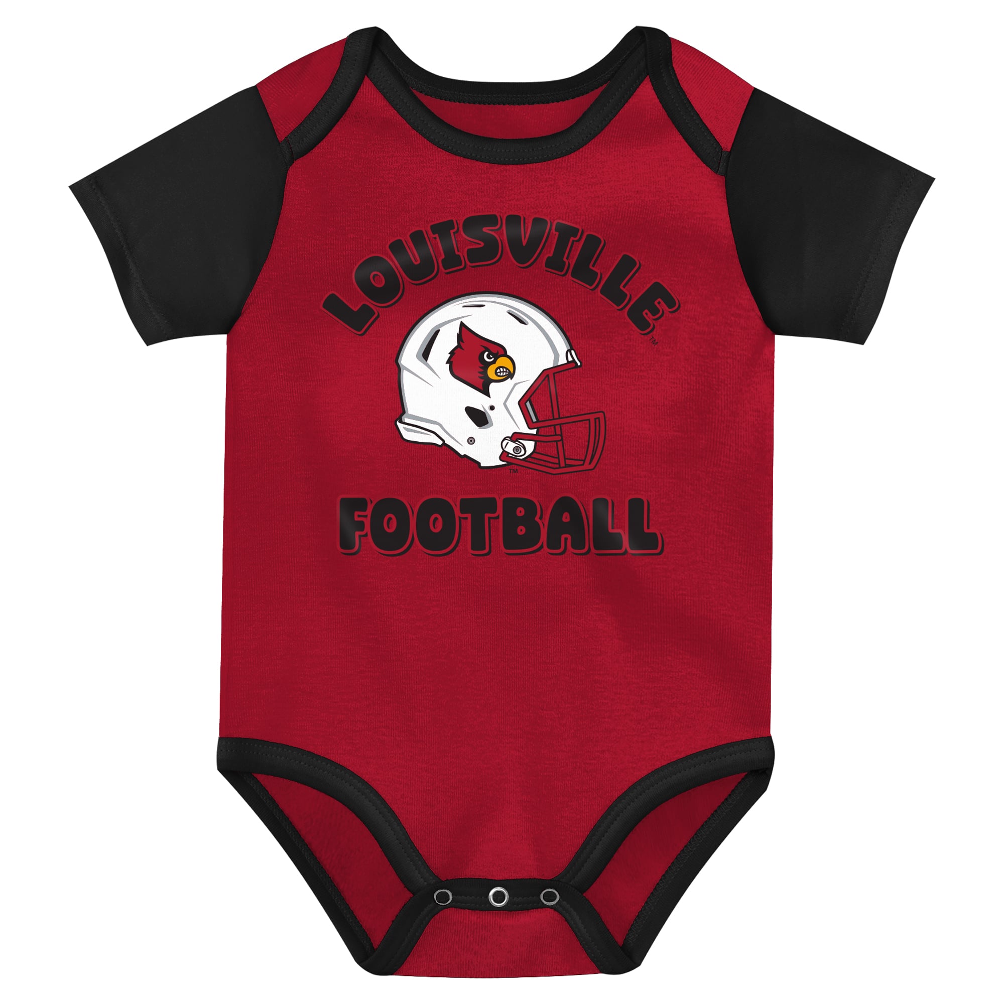 Ensemble trois pièces pour nouveau-né Outerstuff rouge Louisville Cardinals Star Player