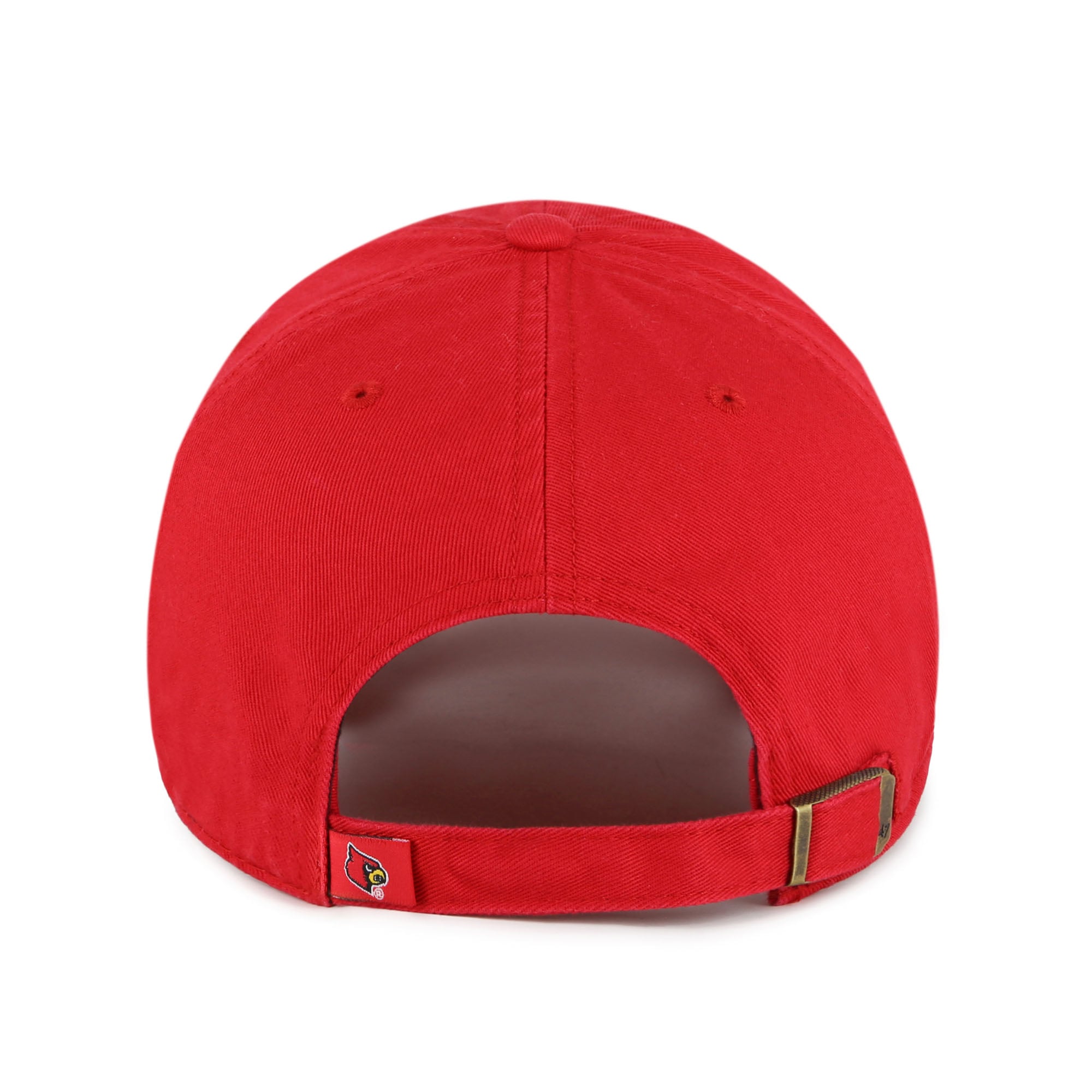 Unisex '47 Louisville Cardinals Red Clean Up Adjustable Hat