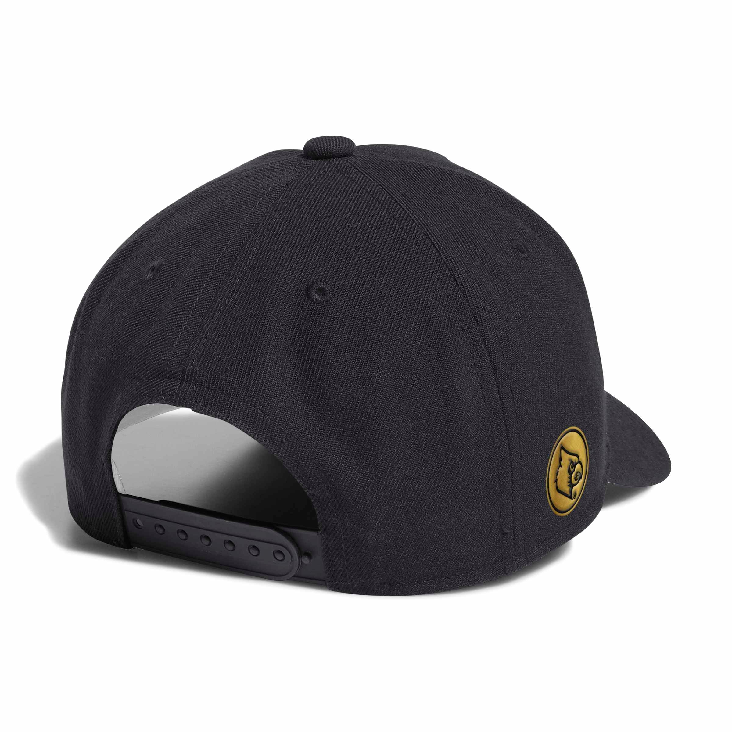 Casquette unisexe adidas noire Louisville Cardinals For the Ville à monture A ajustable