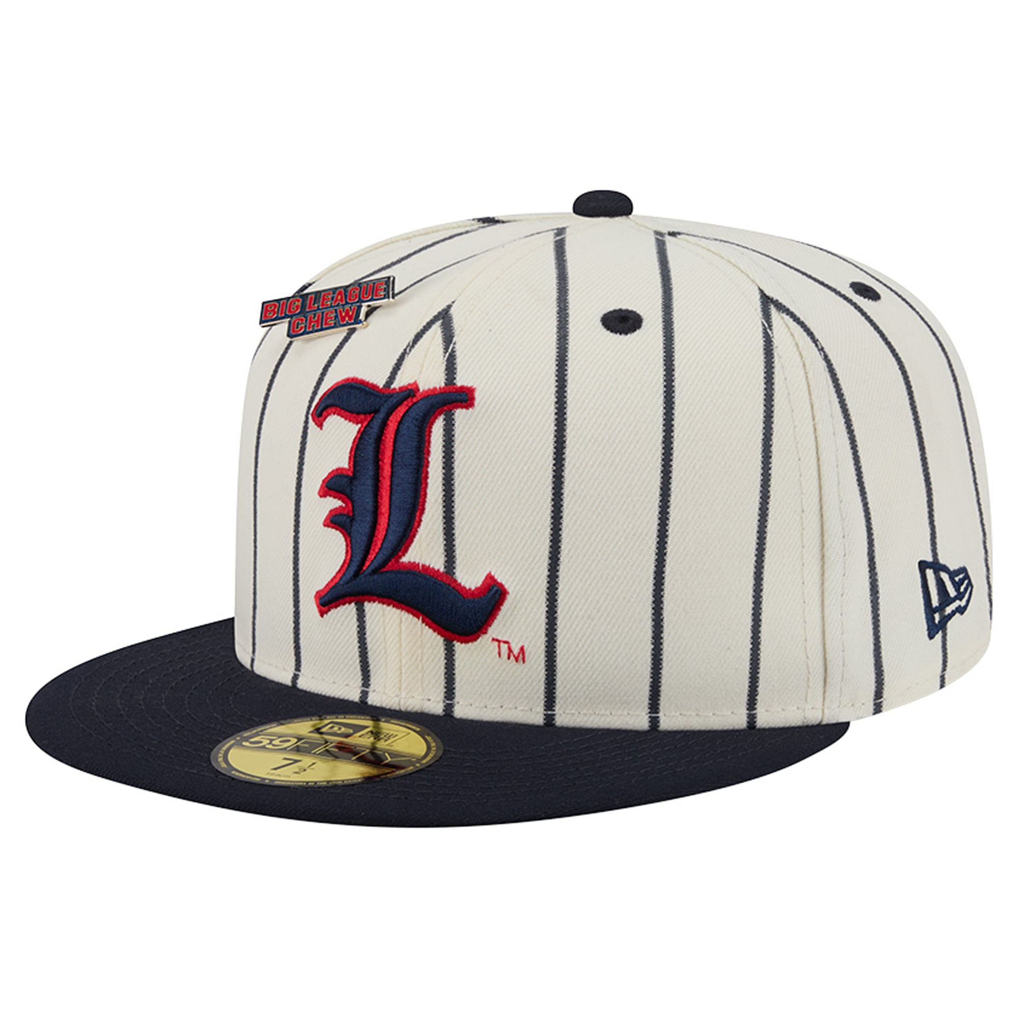 Unisex New Era White Louisville Cardinals x Big League Chew 59FIFTY Fitted Hat