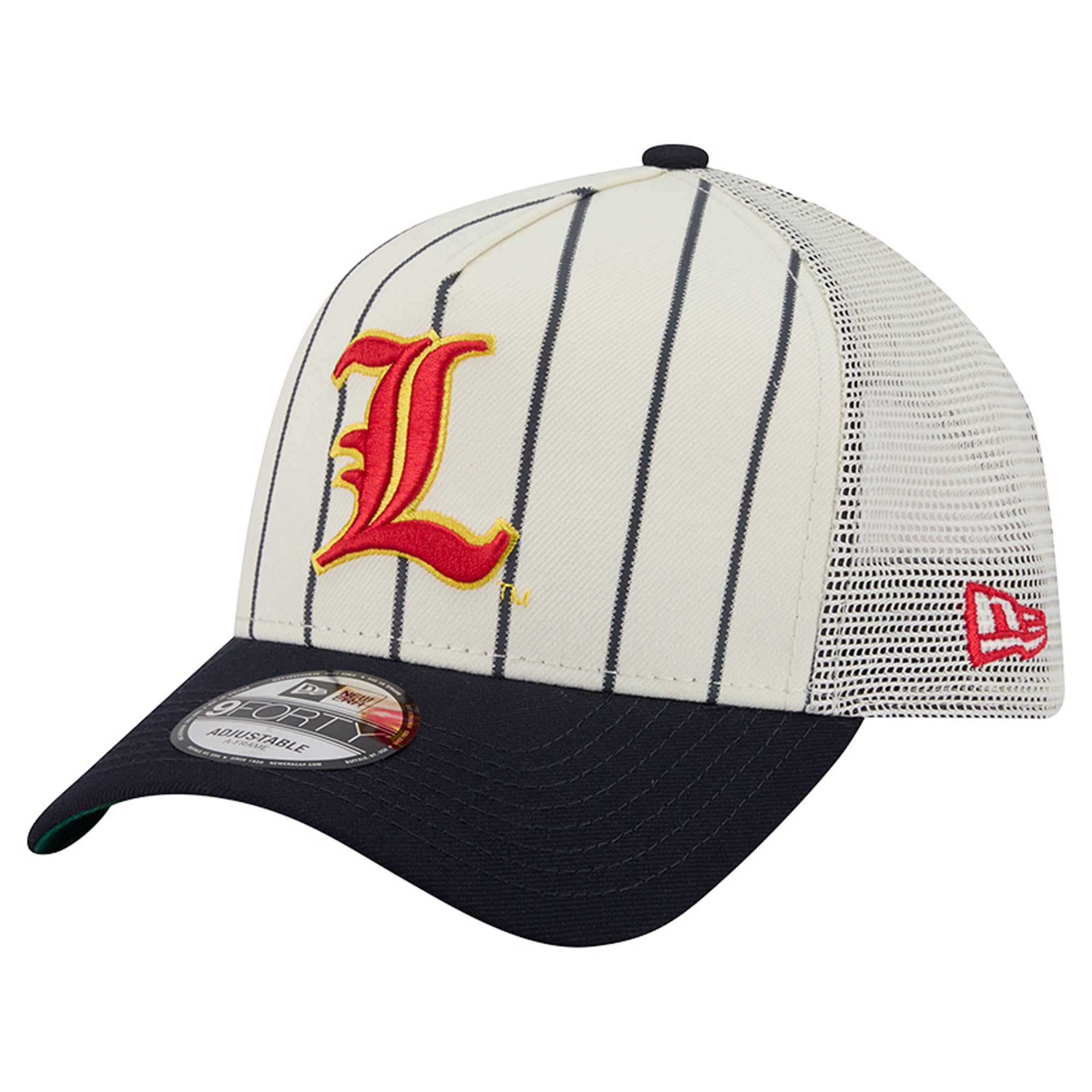 Unisex New Era White Louisville Cardinals x Big League Chew 9FORTY Adjustable Hat