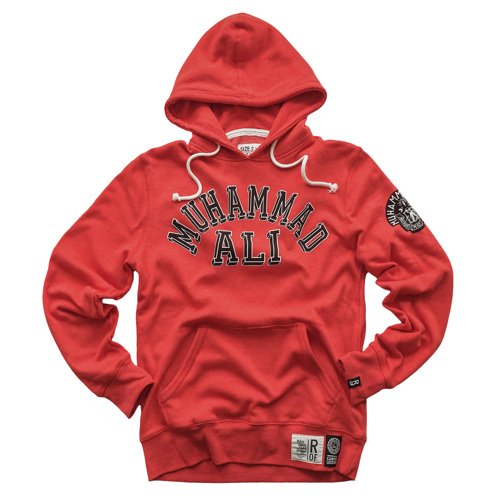 Unisex Roots of Fight x Louisville Cardinals Muhammad Ali Red Peace & Justice Tri-Blend Hoodie