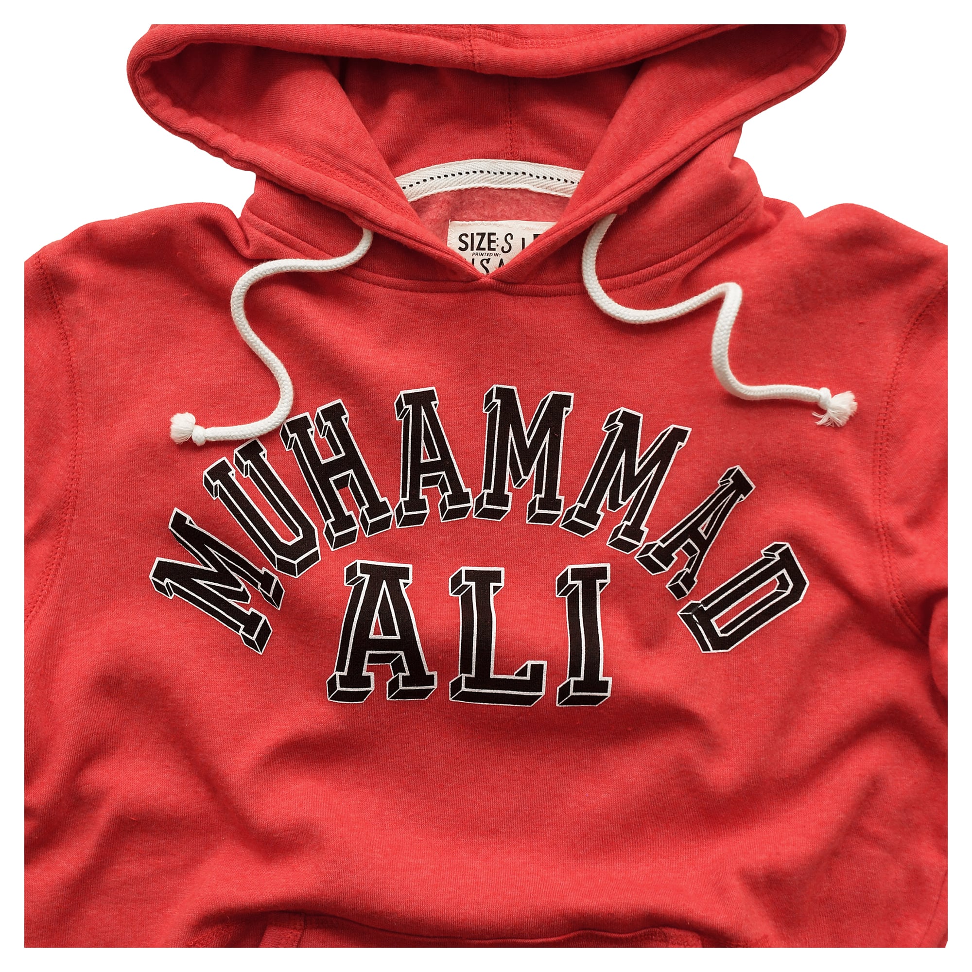 Unisex Roots of Fight x Louisville Cardinals Muhammad Ali Red Peace & Justice Tri-Blend Hoodie