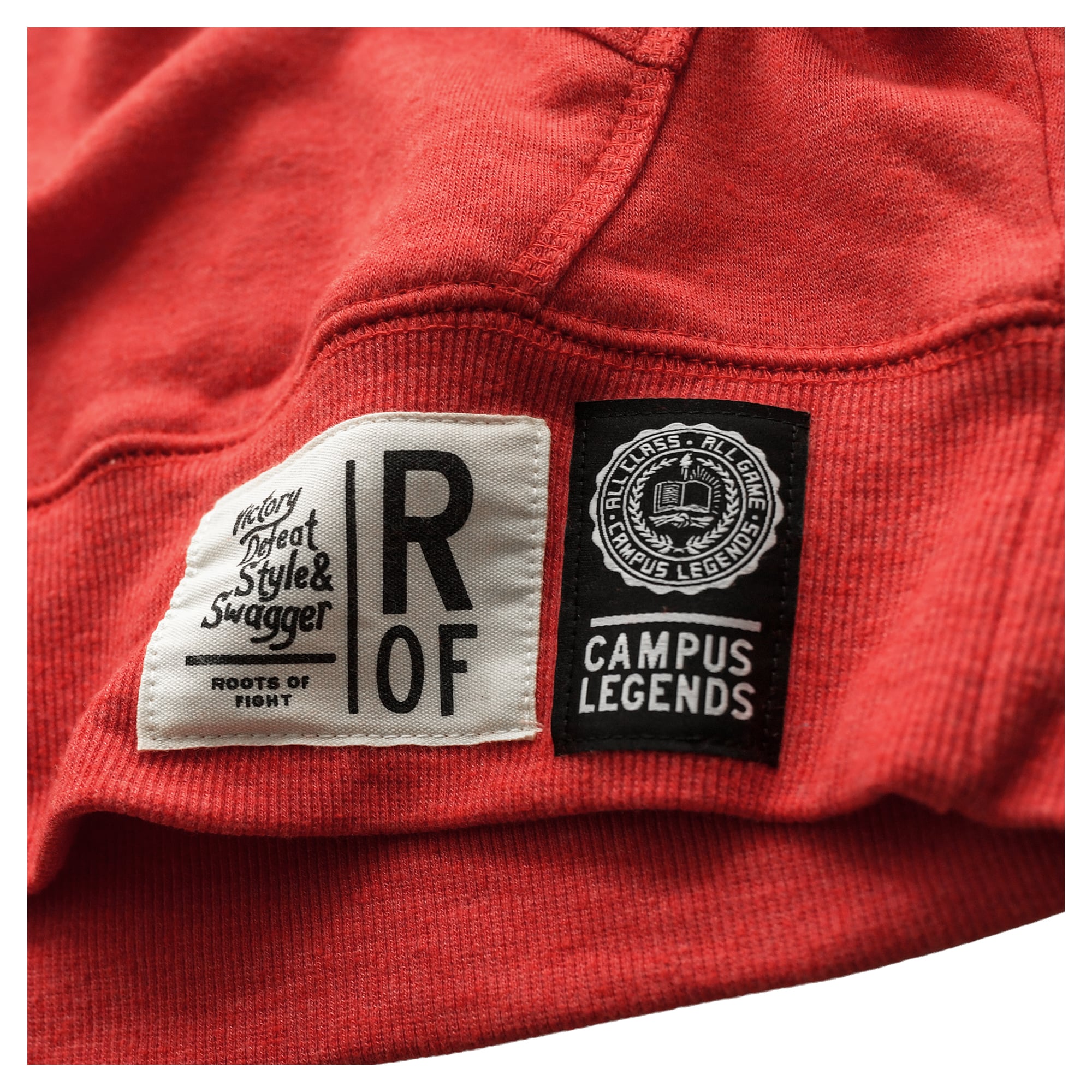 Unisex Roots of Fight x Louisville Cardinals Muhammad Ali Red Peace & Justice Tri-Blend Hoodie