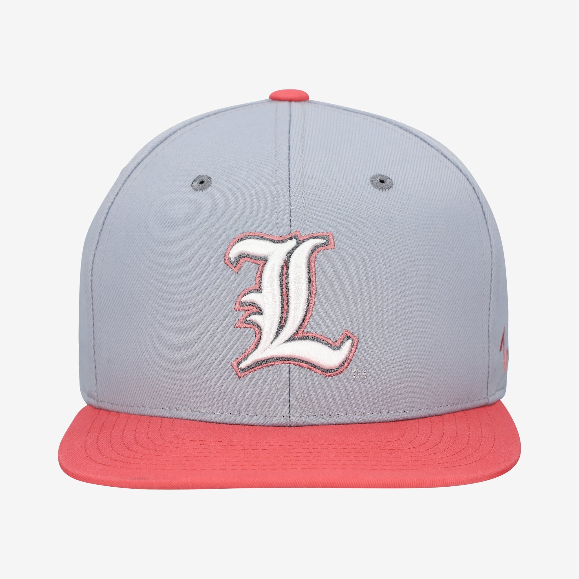 Casquette unisexe Zephyr Gray Louisville Cardinals Pastel