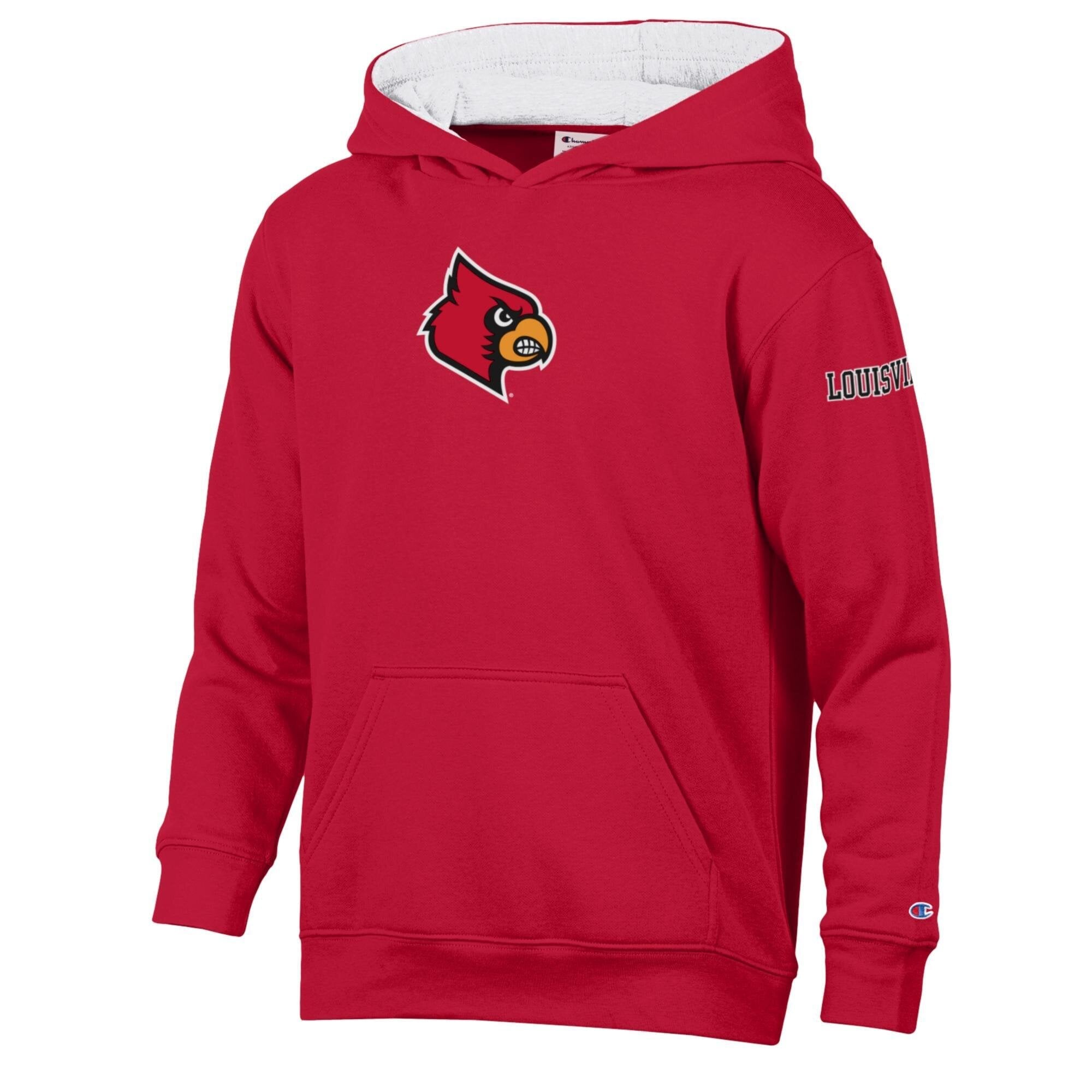 Sweat à capuche polaire rouge Louisville Cardinals, champion de jeunesse