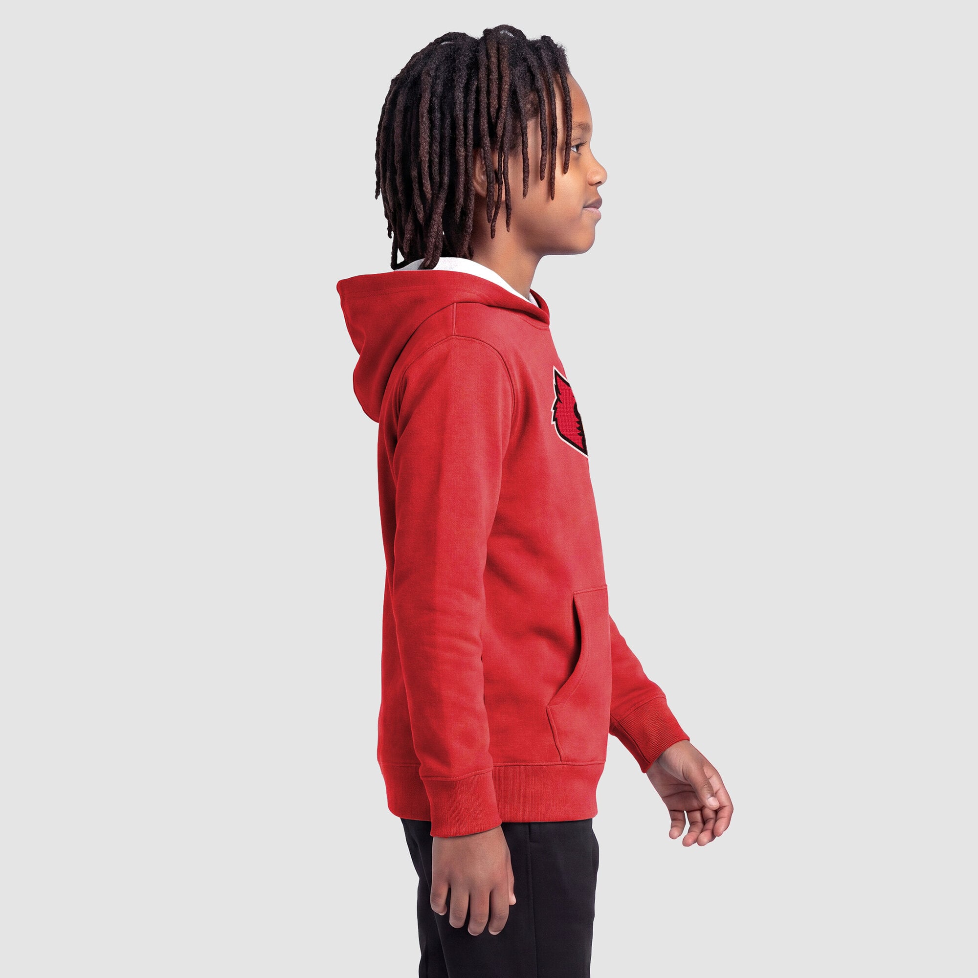 Sweat à capuche polaire rouge Louisville Cardinals, champion de jeunesse