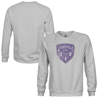 Louisville City FC 1863FC Color Badge Pullover Sweatshirt - Heather Gray