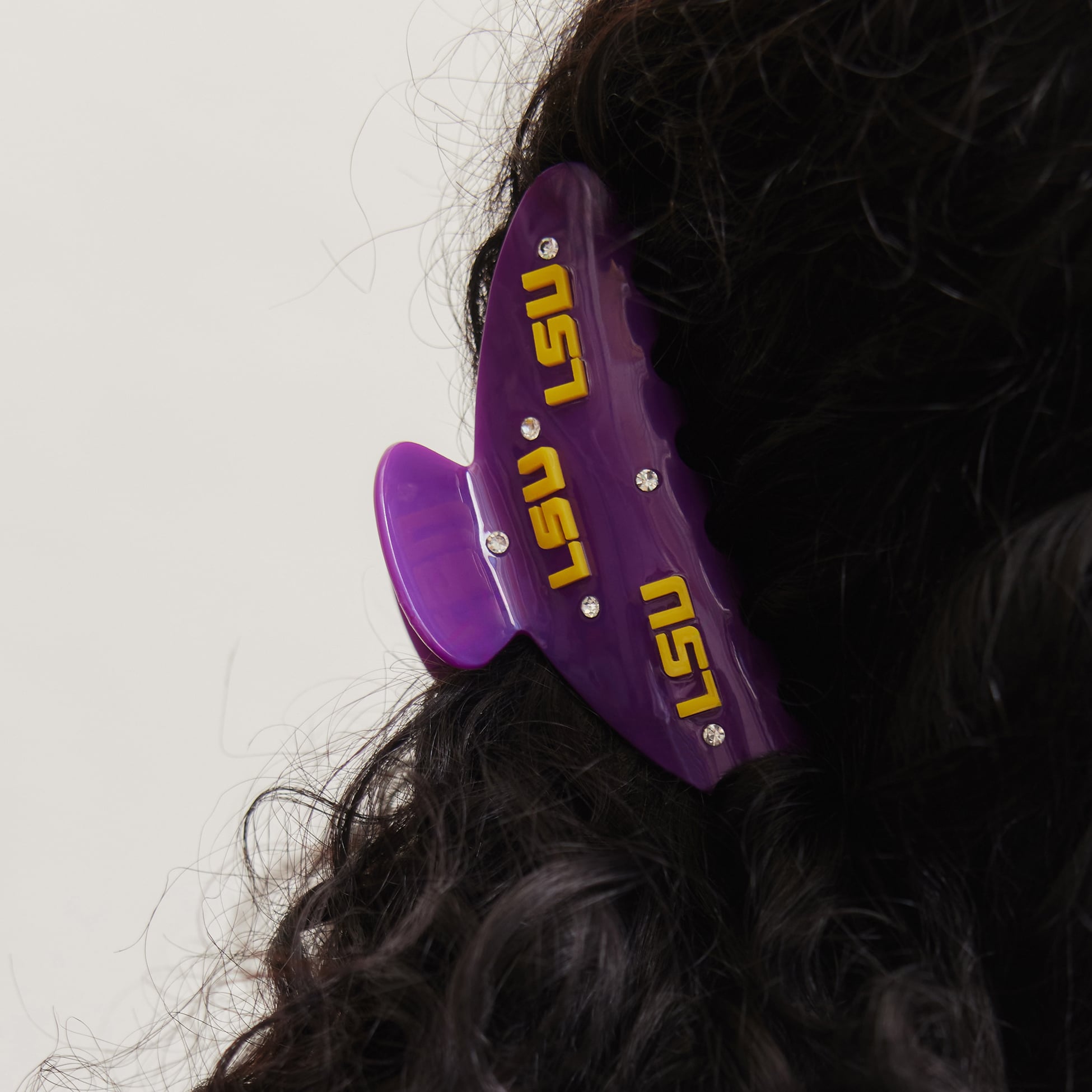 BaubleBar LSU Tigers Logo Hair Claw Clip
