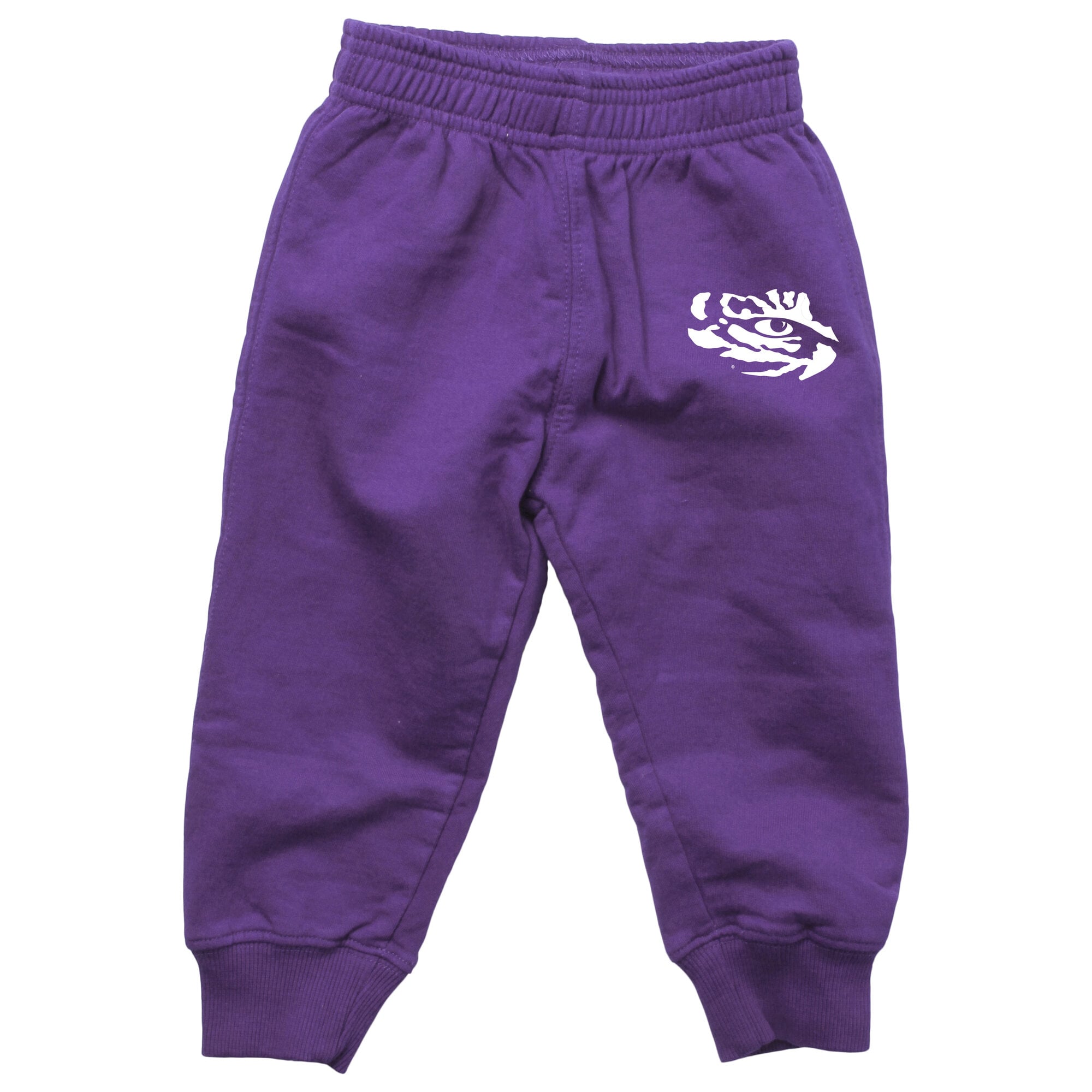 Infant Wes & Willy Purple LSU Tigers Raglan Hoodie and Sweatpants Set