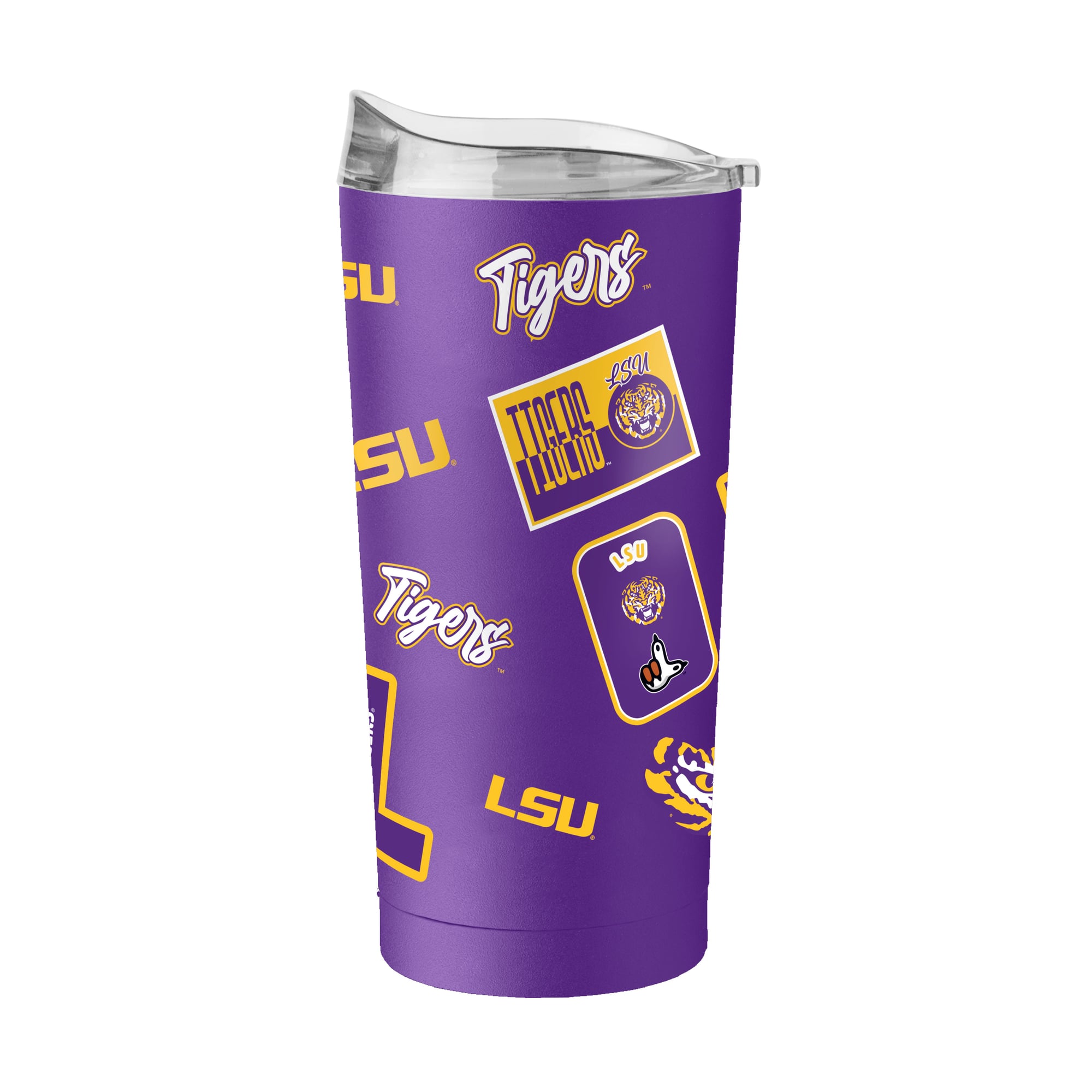 Gobelet isotherme 20 oz Dreamweave à revêtement en poudre Logo Brands LSU Tigers
