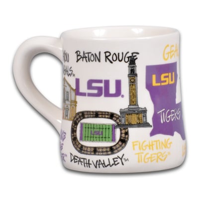 LSU Tigers 16oz. Hometown Mug