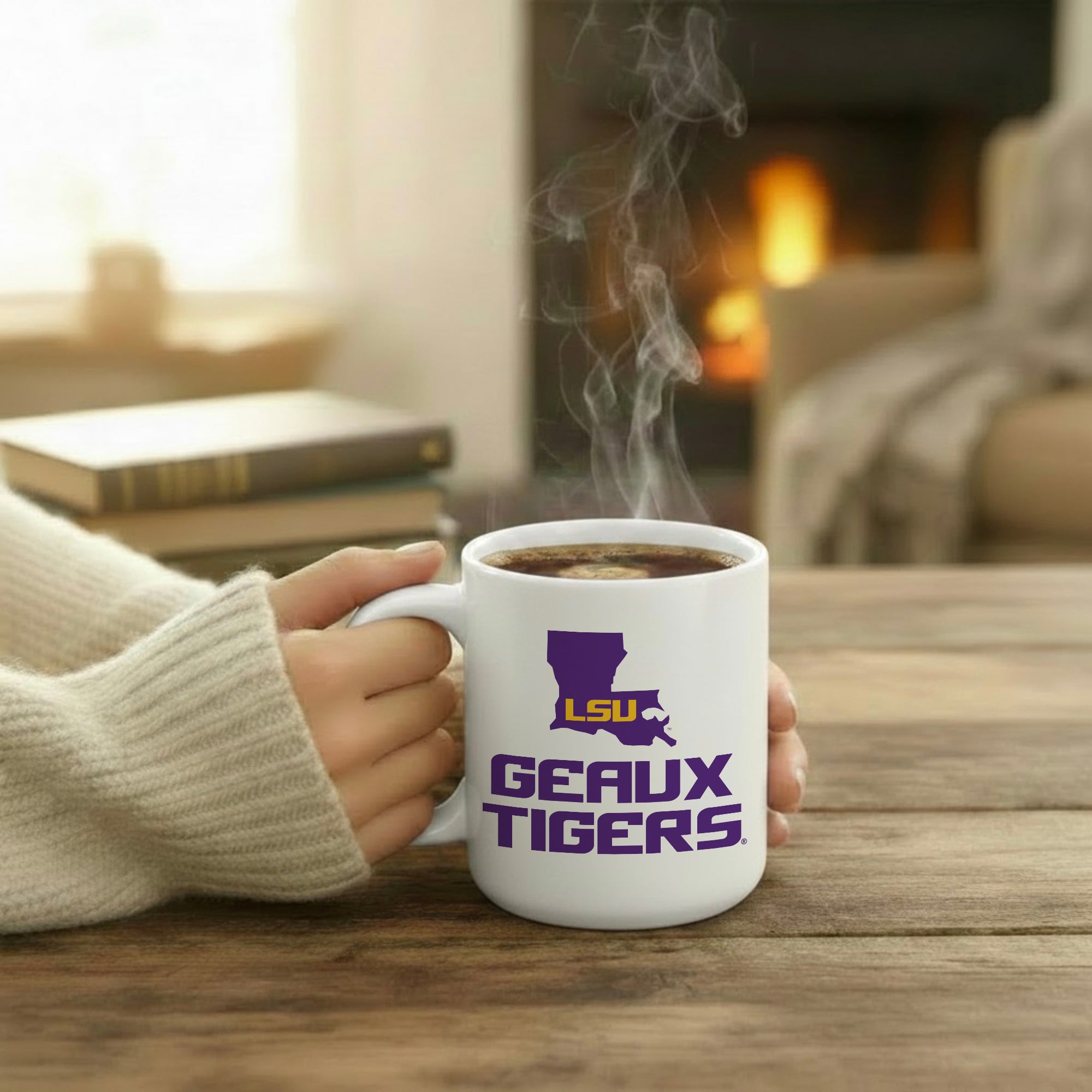 LSU Tigers 20oz. My State 2-Pack Mug Set