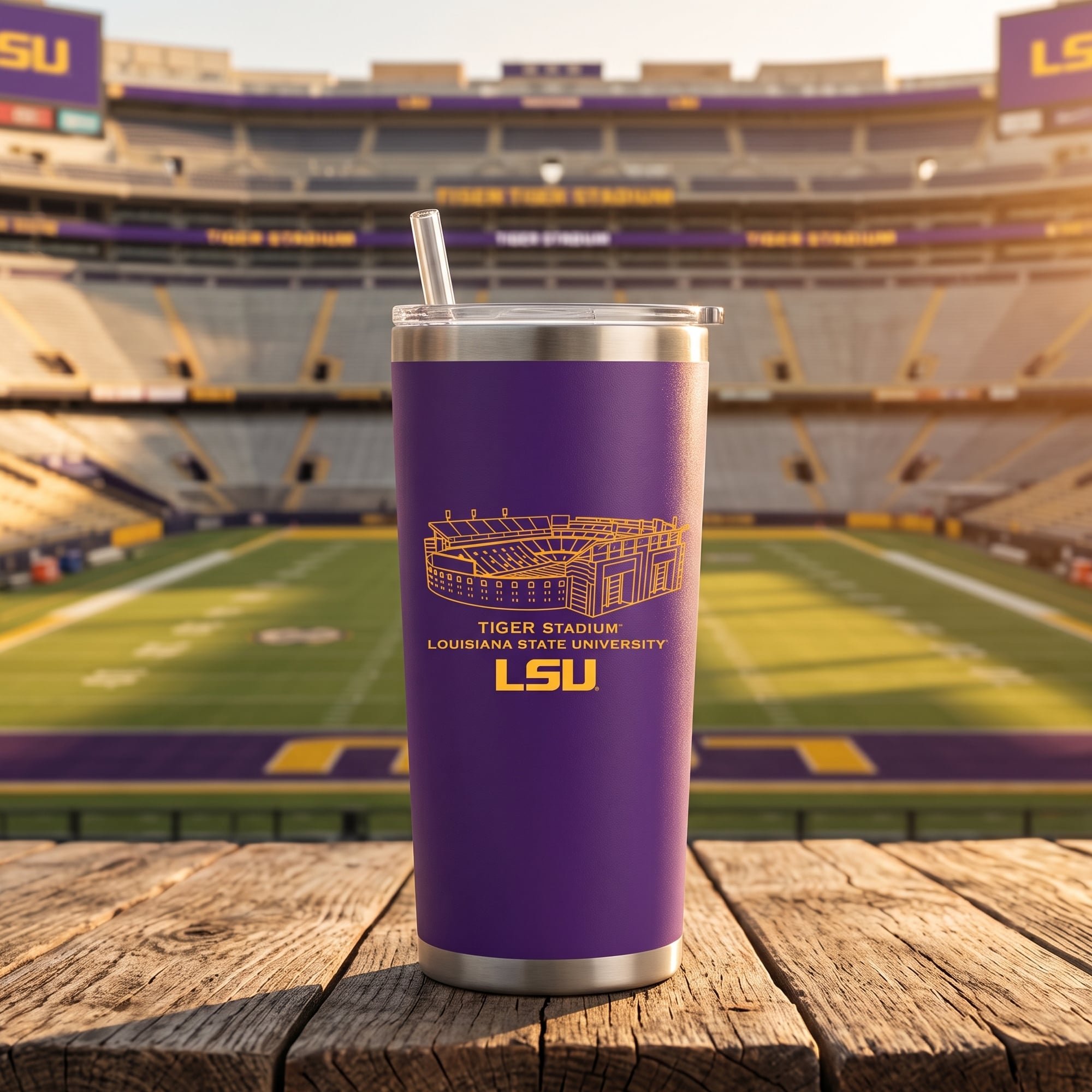 LSU Tigers 22oz. Stadium Tumbler