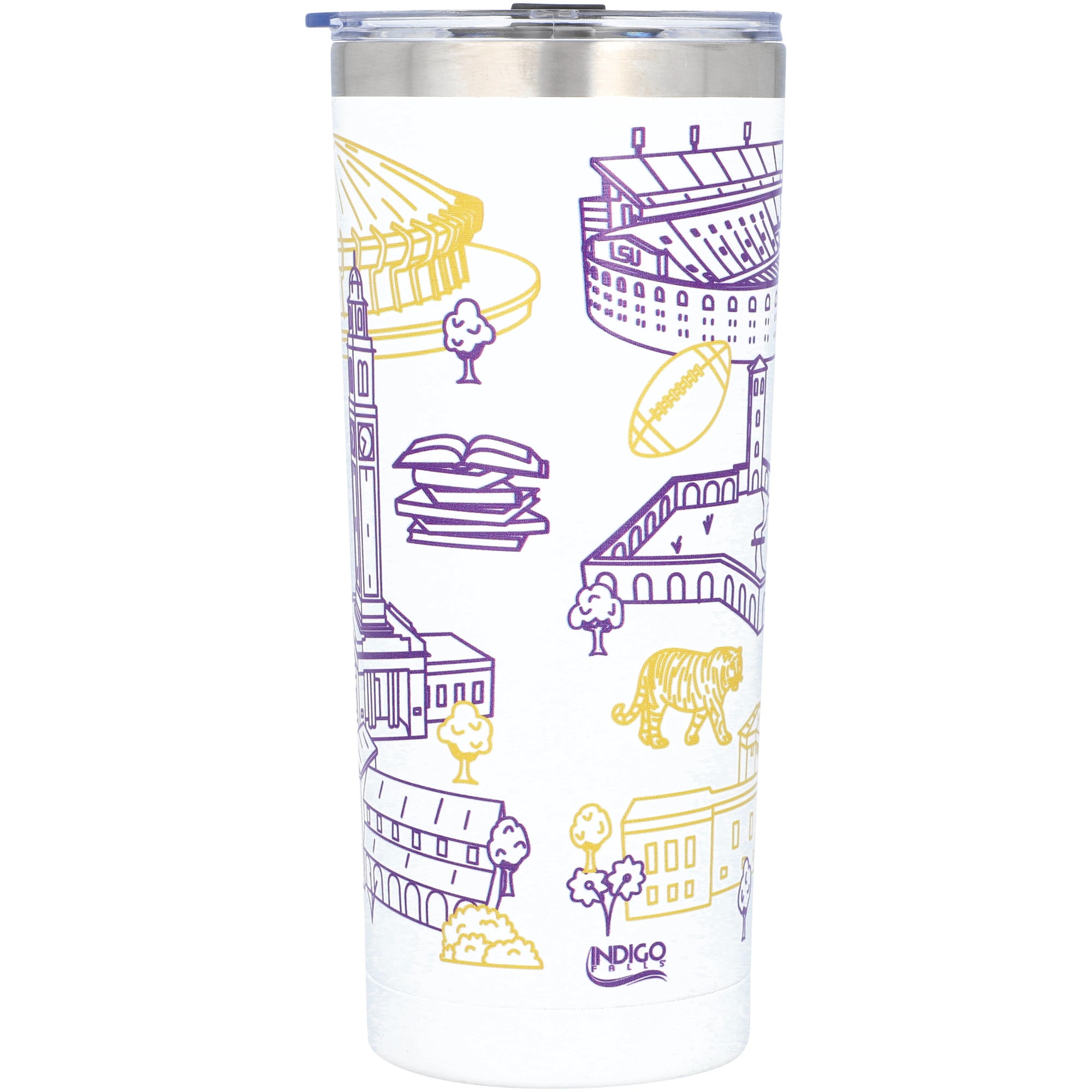 Gobelet Campus 24 oz des Tigers de LSU