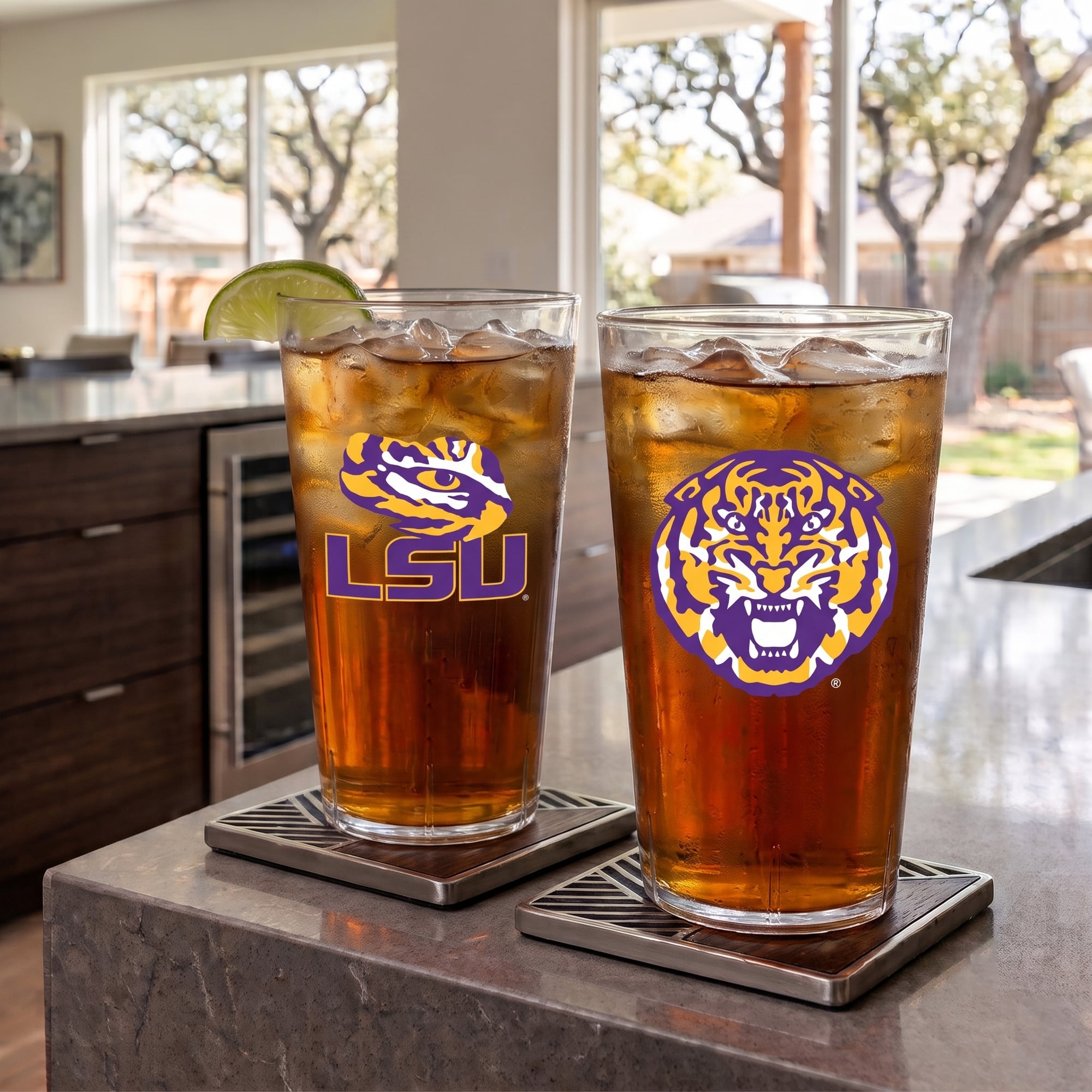 LSU Tigers 24oz. Two-Pack Tritan Tumbler Set
