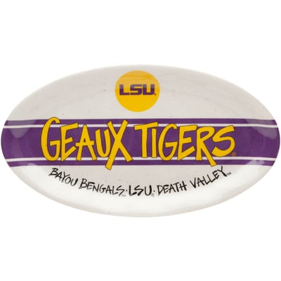 LSU Tigers Oval Kitchen Platter
