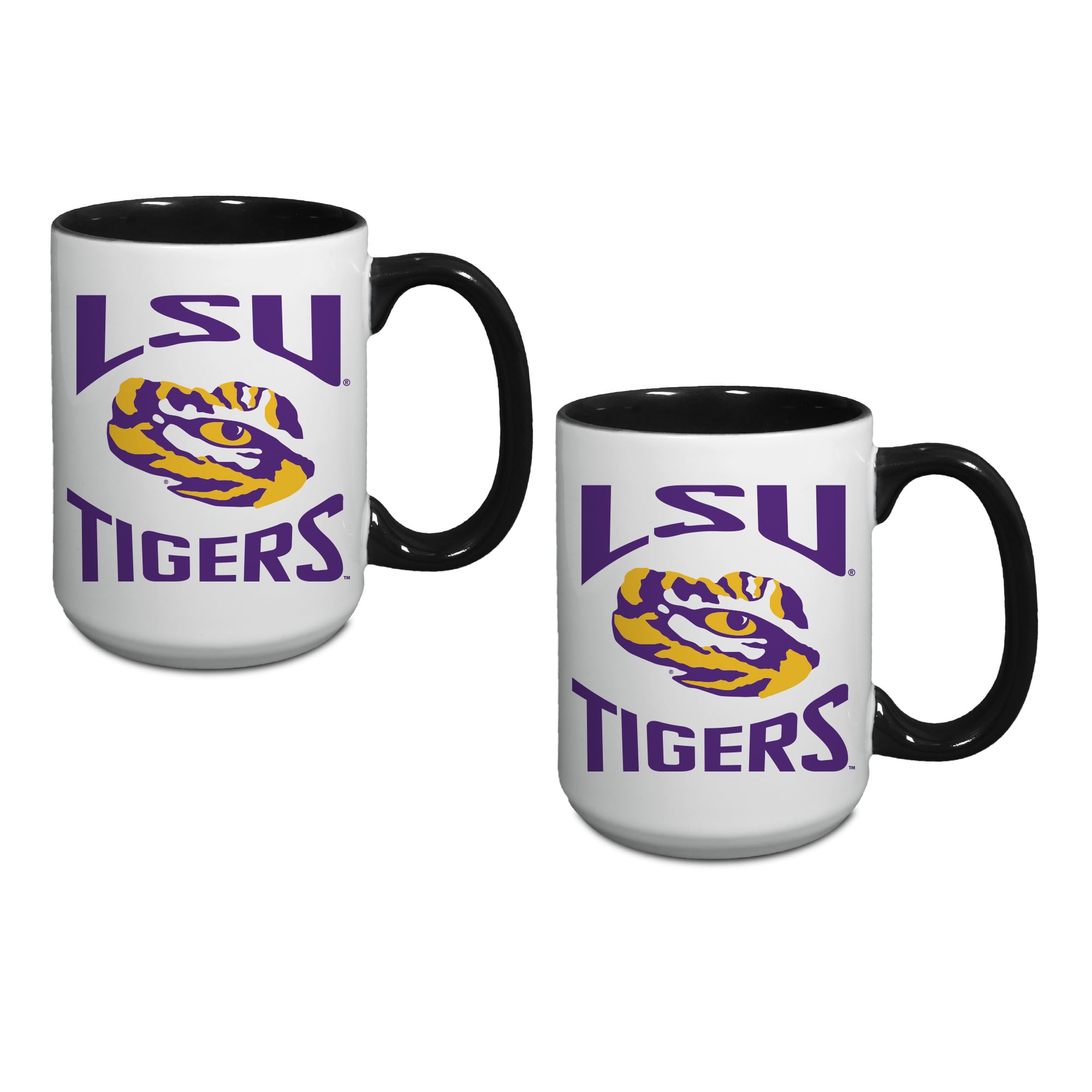 LSU Tigers Two-Piece 15oz. Combo Mug Set