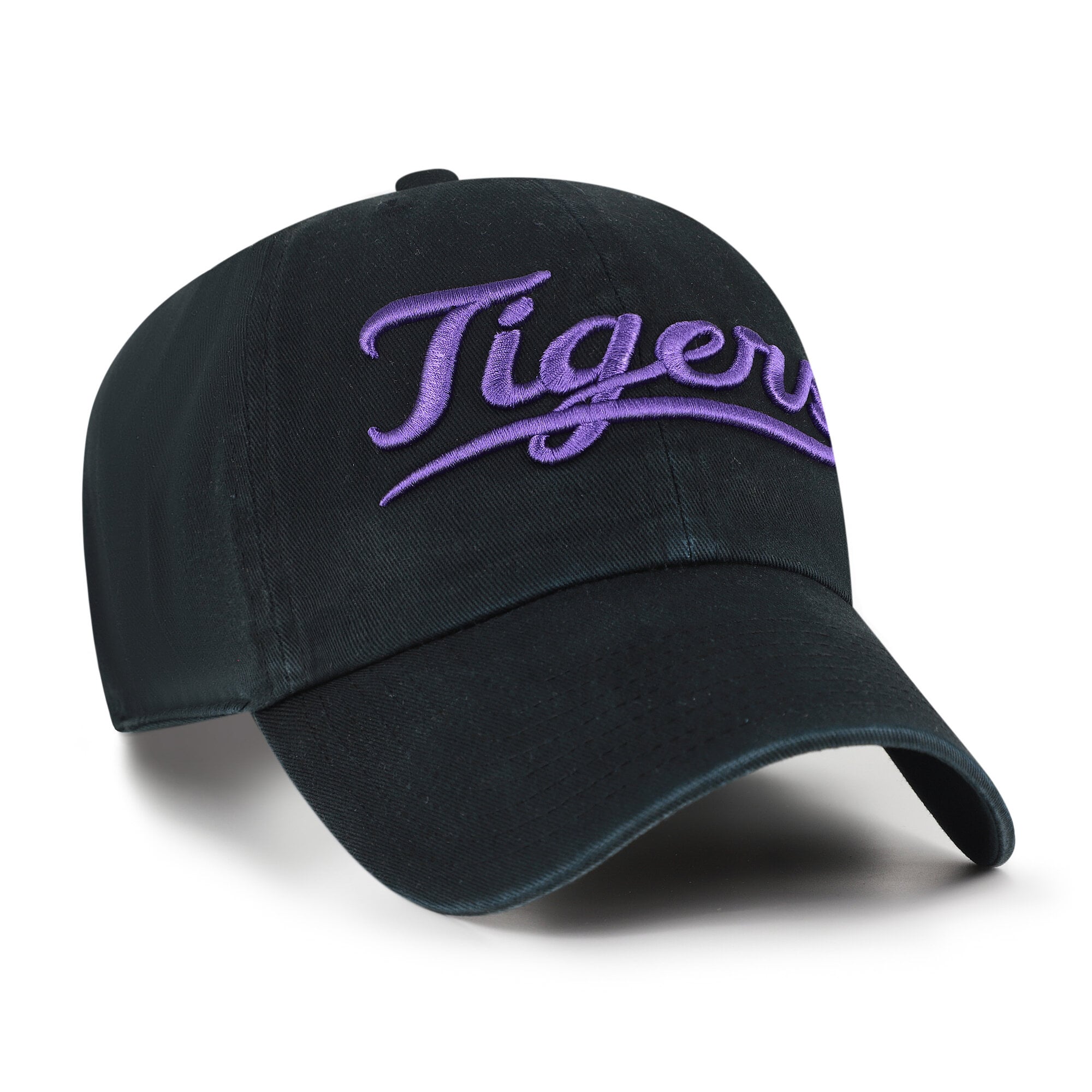 Casquette ajustable LSU Tigers Vault Clean Up noire pour homme, taille 47