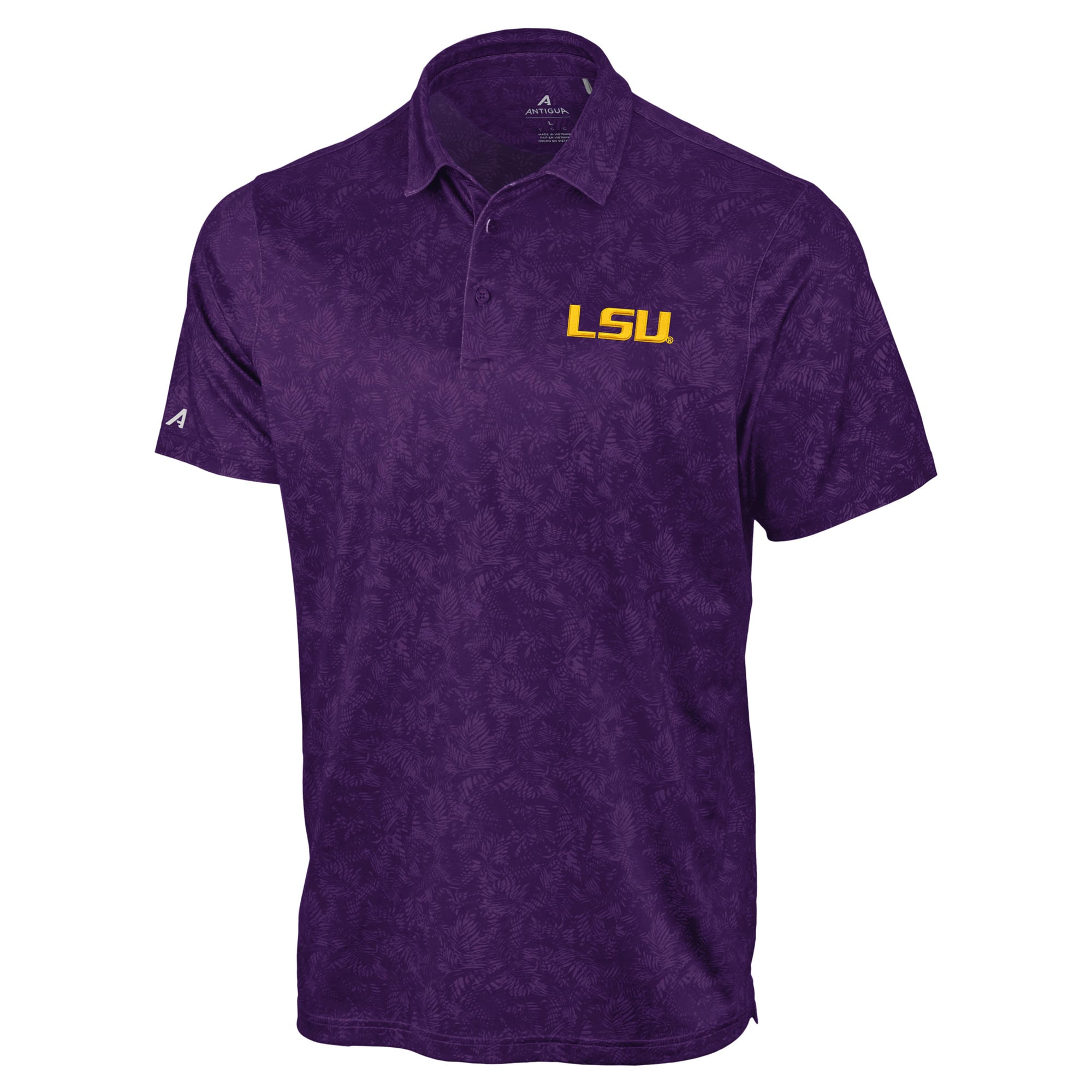 Polo Antigua violet LSU Tigers pour homme