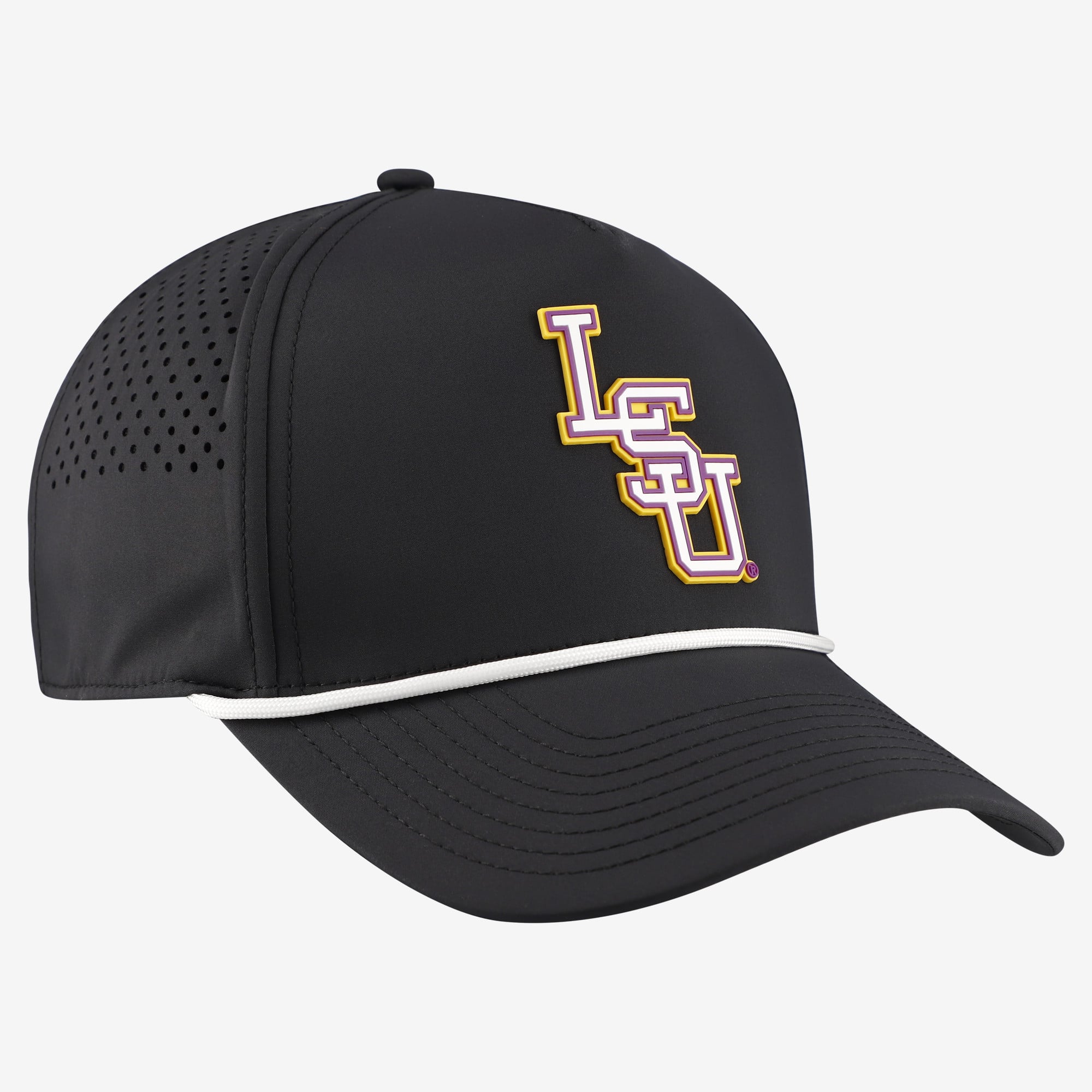Men's Branded Bills Black LSU Tigers Classic Adjustable Rope Hat