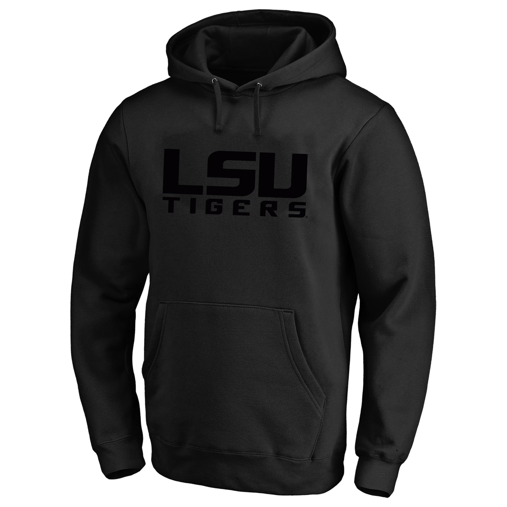 Sweat à capuche noir Champion LSU Tigers grandes tailles pour homme