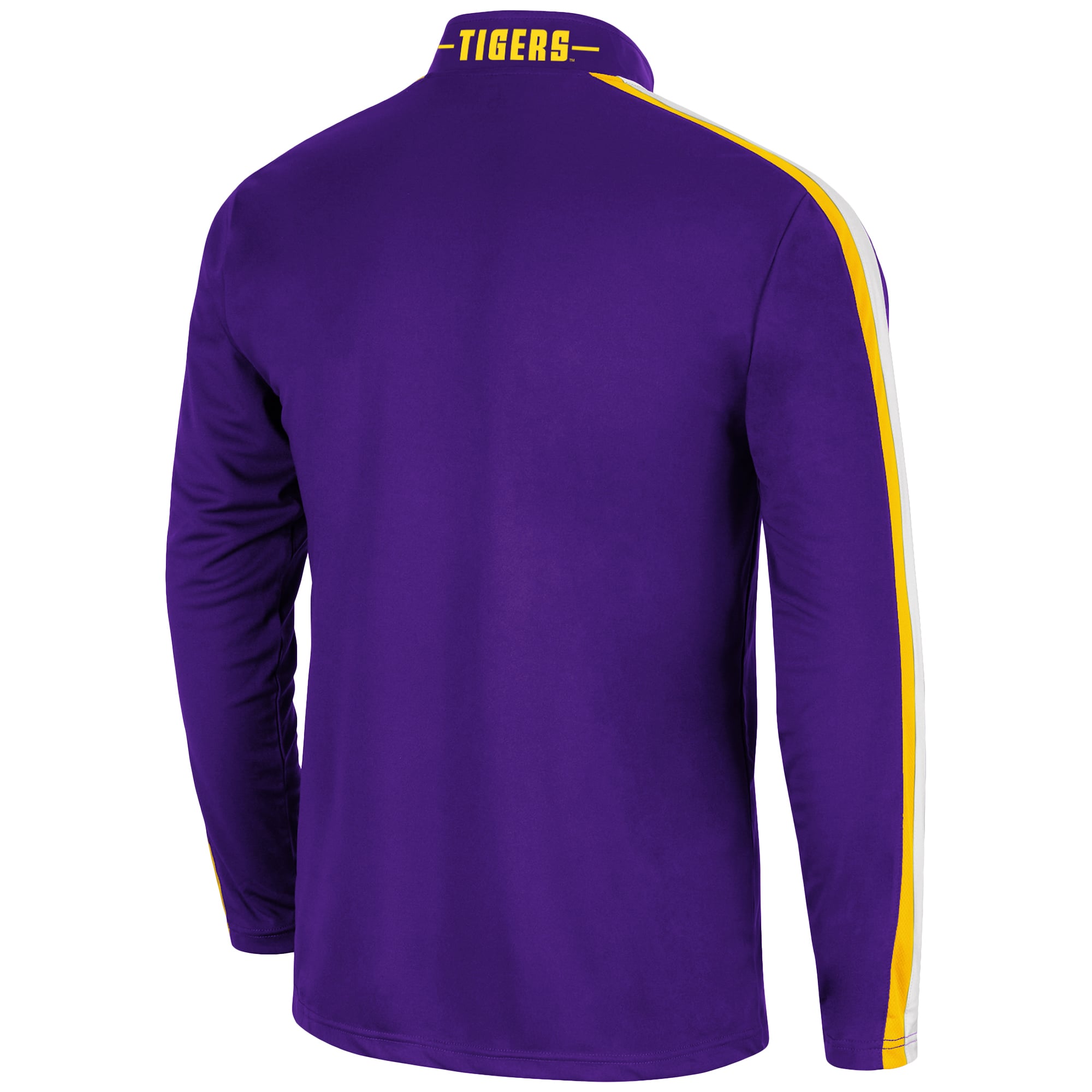 Men's Colosseum Purple LSU Tigers 1955 Quarter-Zip Jacket