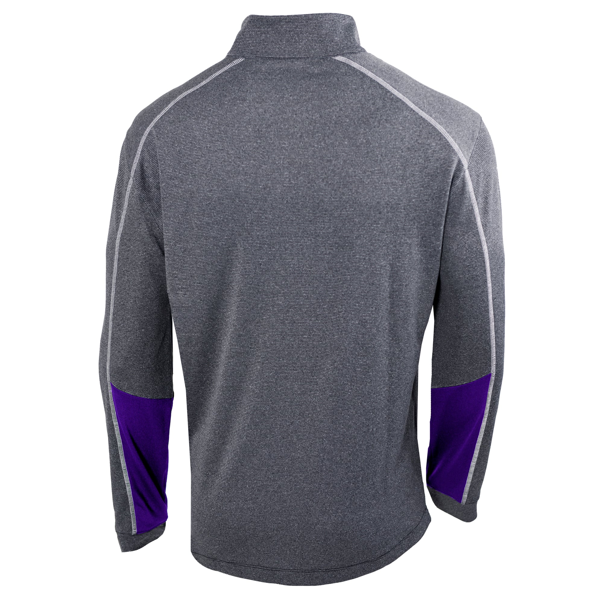 Men's Columbia Heathered Gray/Purple LSU Tigers Omni-Wick Shotgun