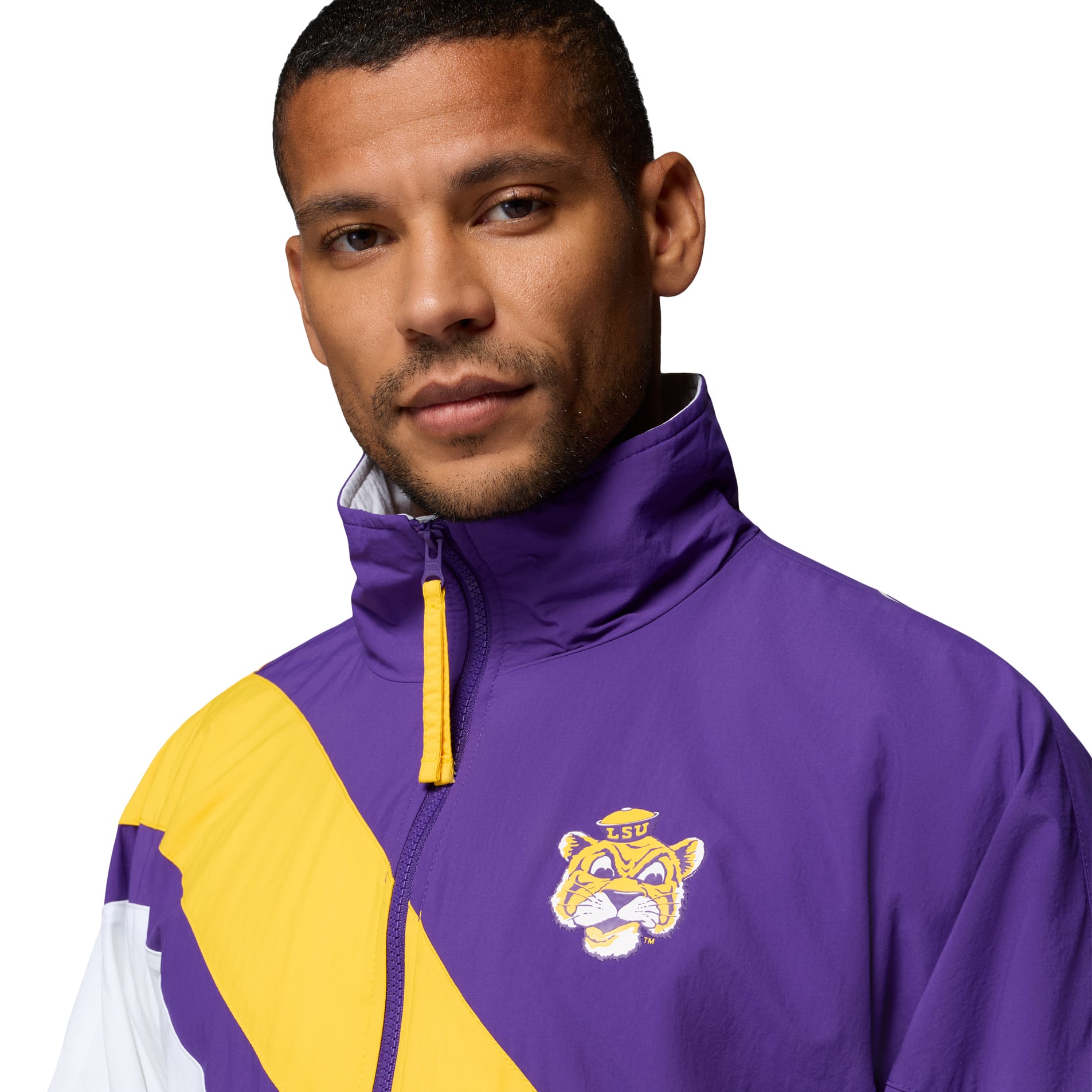 Men's Columbia Purple LSU Tigers Reventure Full-Zip Windbreaker Jacket