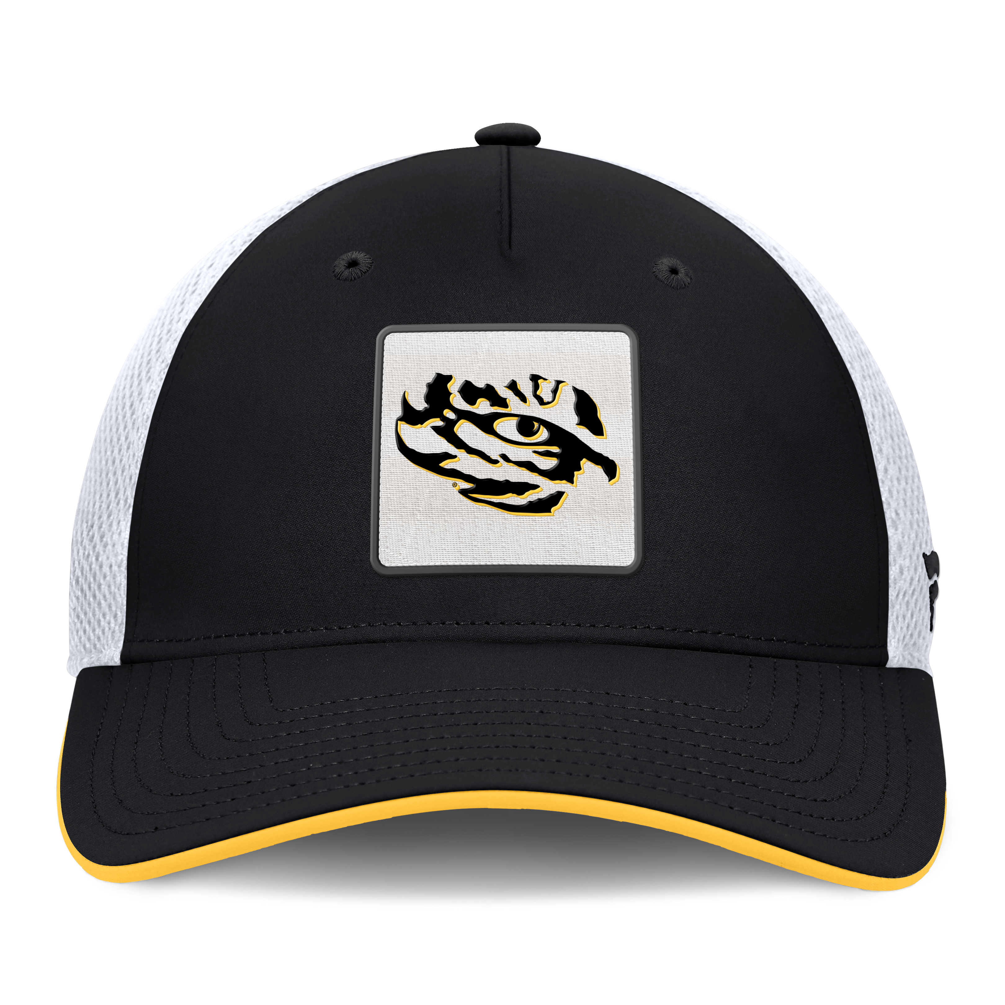 Men's Fanatics Black LSU Tigers 5-Panel Matter Flex Hat