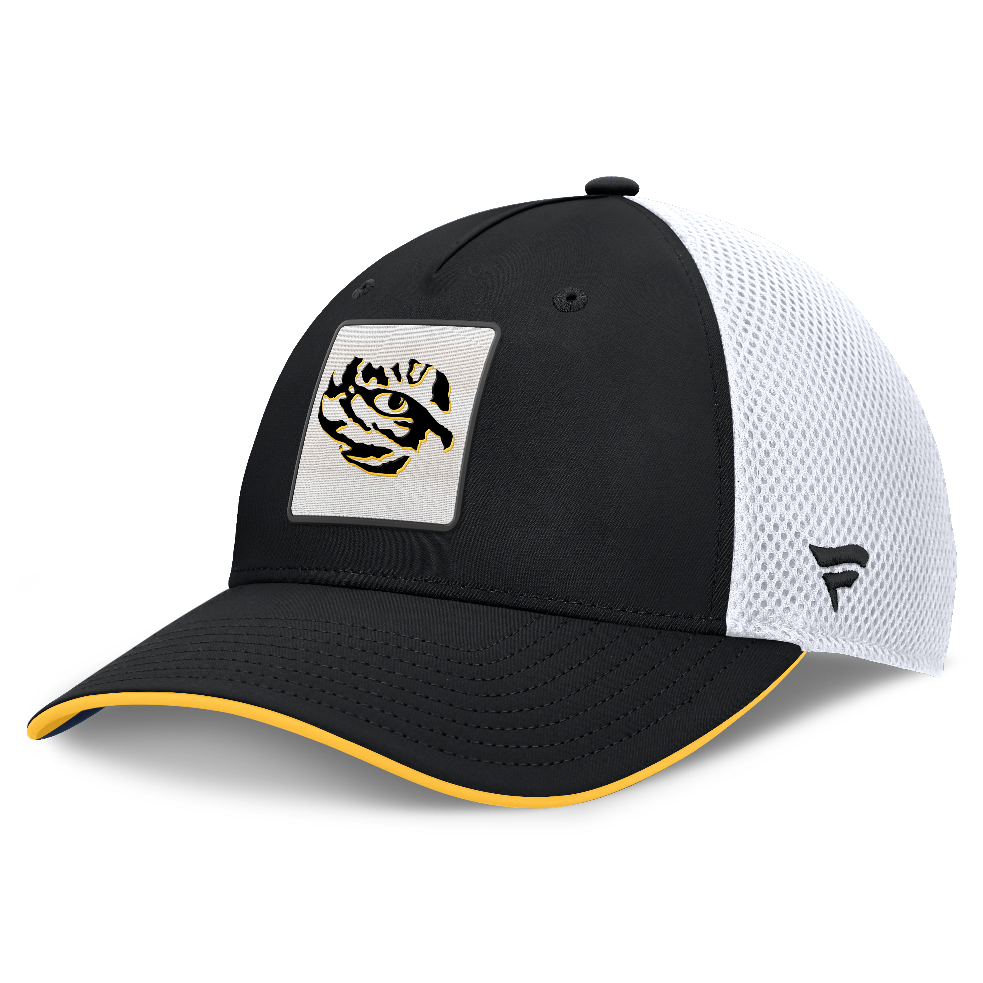 Men's Fanatics Black LSU Tigers 5-Panel Matter Flex Hat
