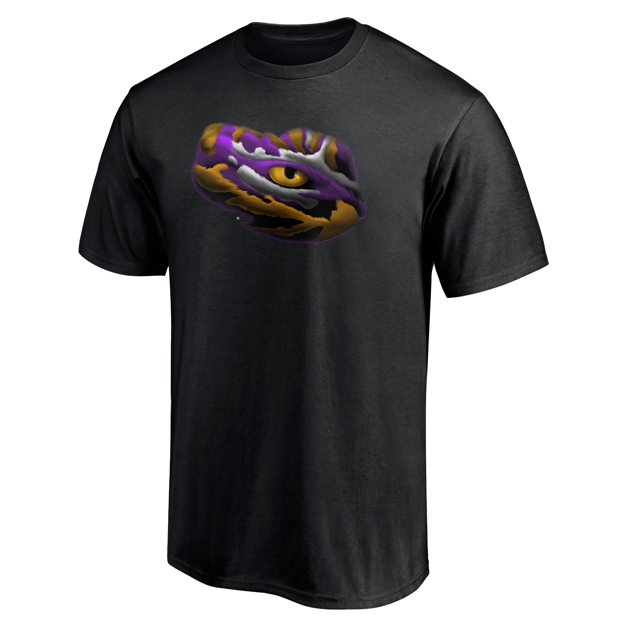 Men's Fanatics Black LSU Tigers Team Midnight Mascot T-Shirt
