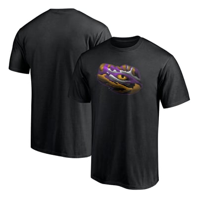 LSU Tigers Fanatics Team Midnight Mascot T-Shirt - Black