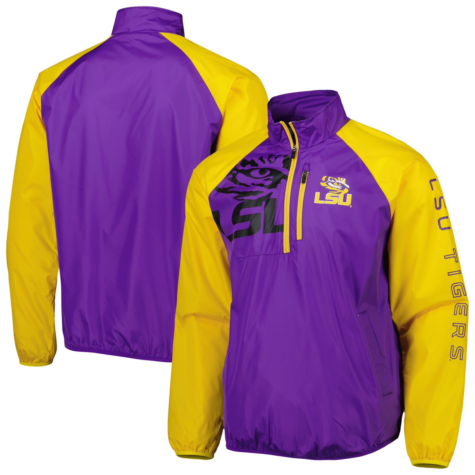 Lsu Yellow Color Code Men's G-III Sports by Carl Banks Purple/Yellow LSU Tigers Point Guard ...
