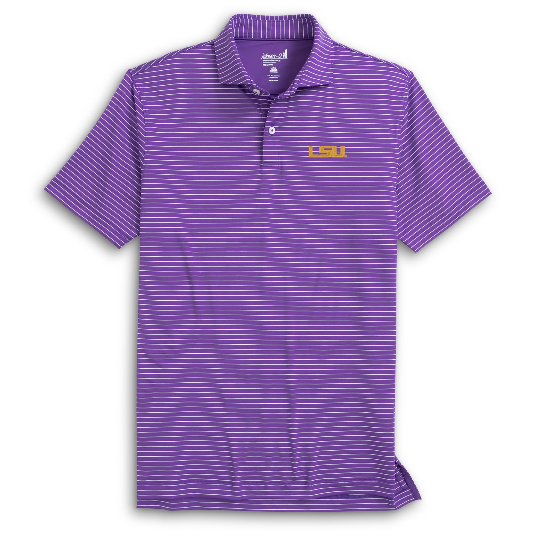 Polo rayé Beau violet johnnie-O pour homme