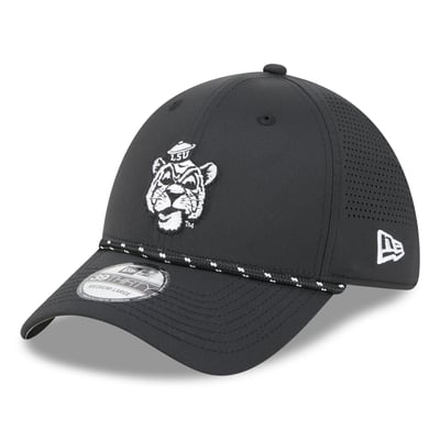 Casquette extensible LSU Tigers New Era Vault Inline Performance Rope 39THIRTY - Noire