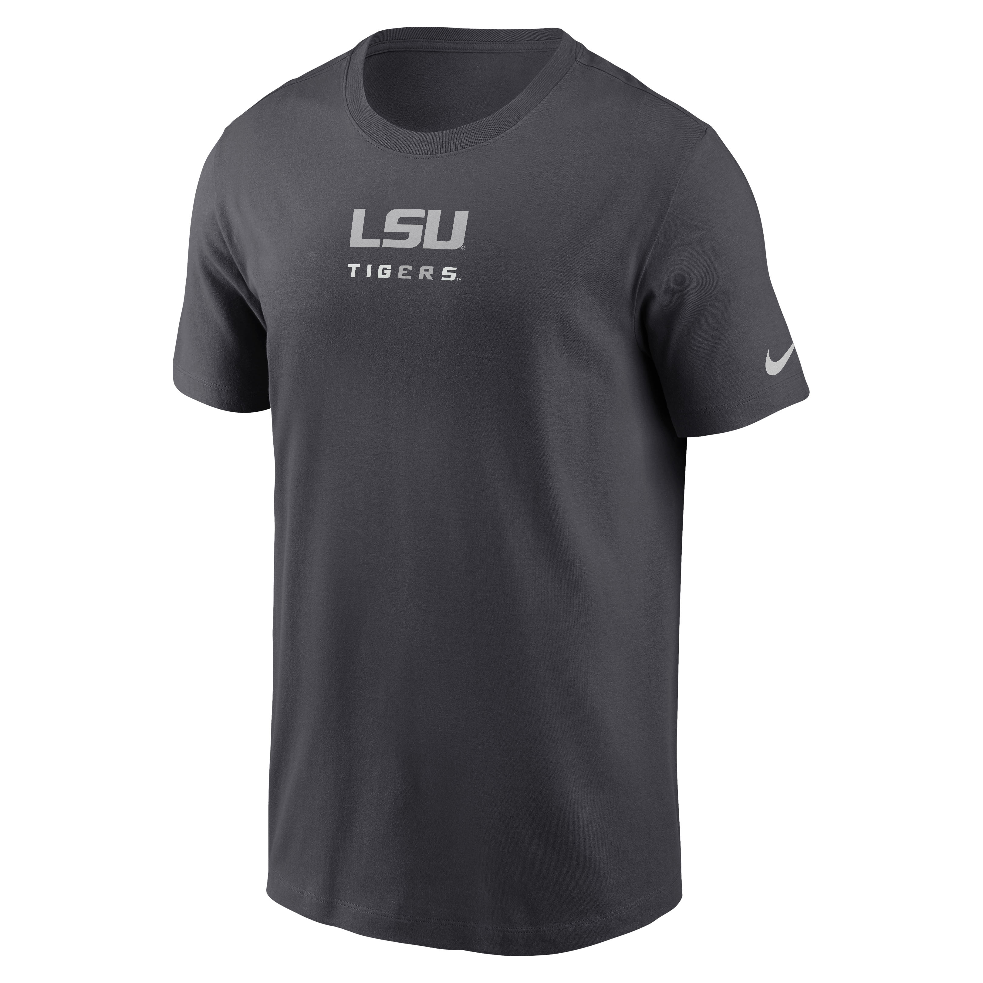 T-shirt Nike LSU Tigers Pack Anthracite pour homme