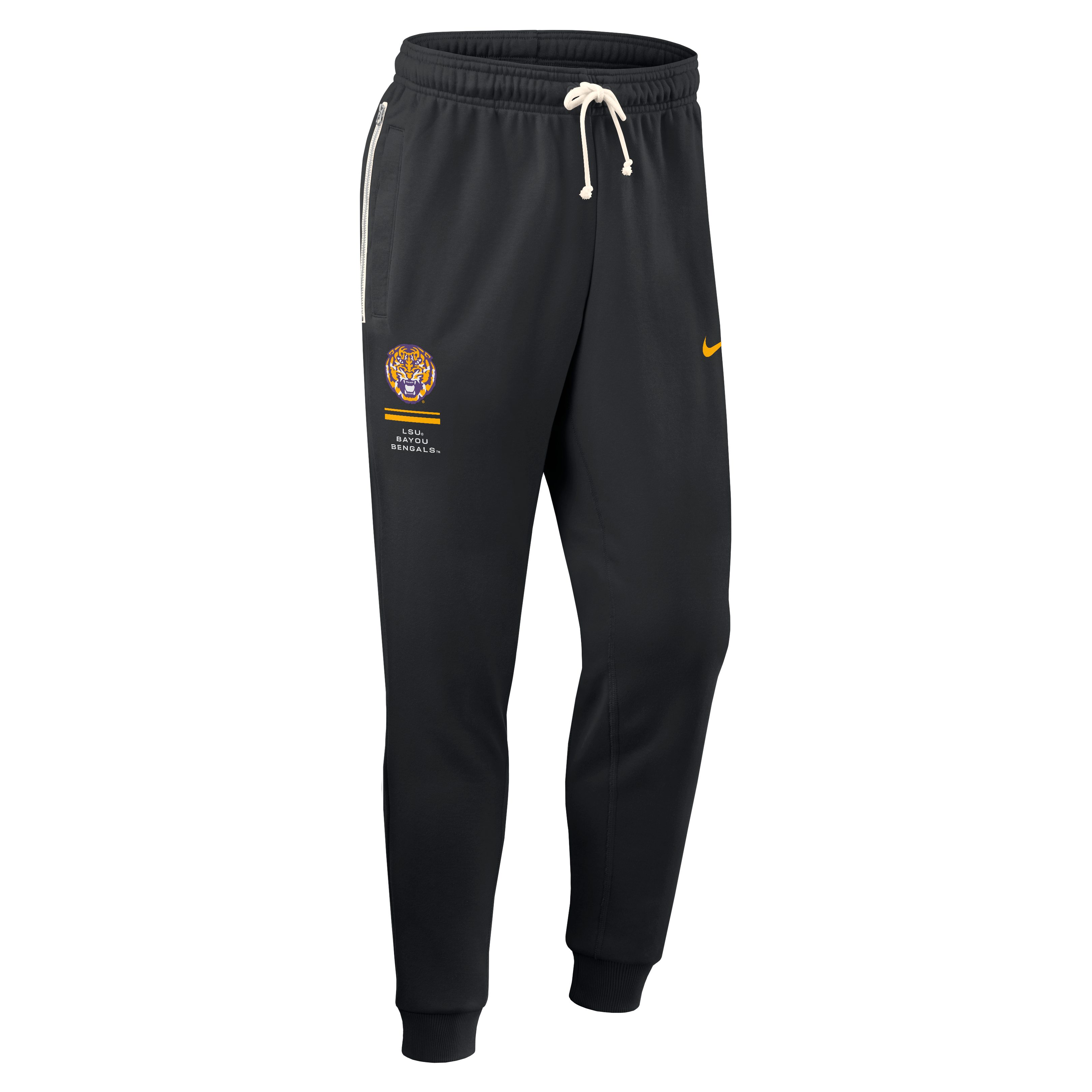 Men's Nike Black LSU Tigers 2026 Sideline Standard Issue Dri-FIT Taper Pants