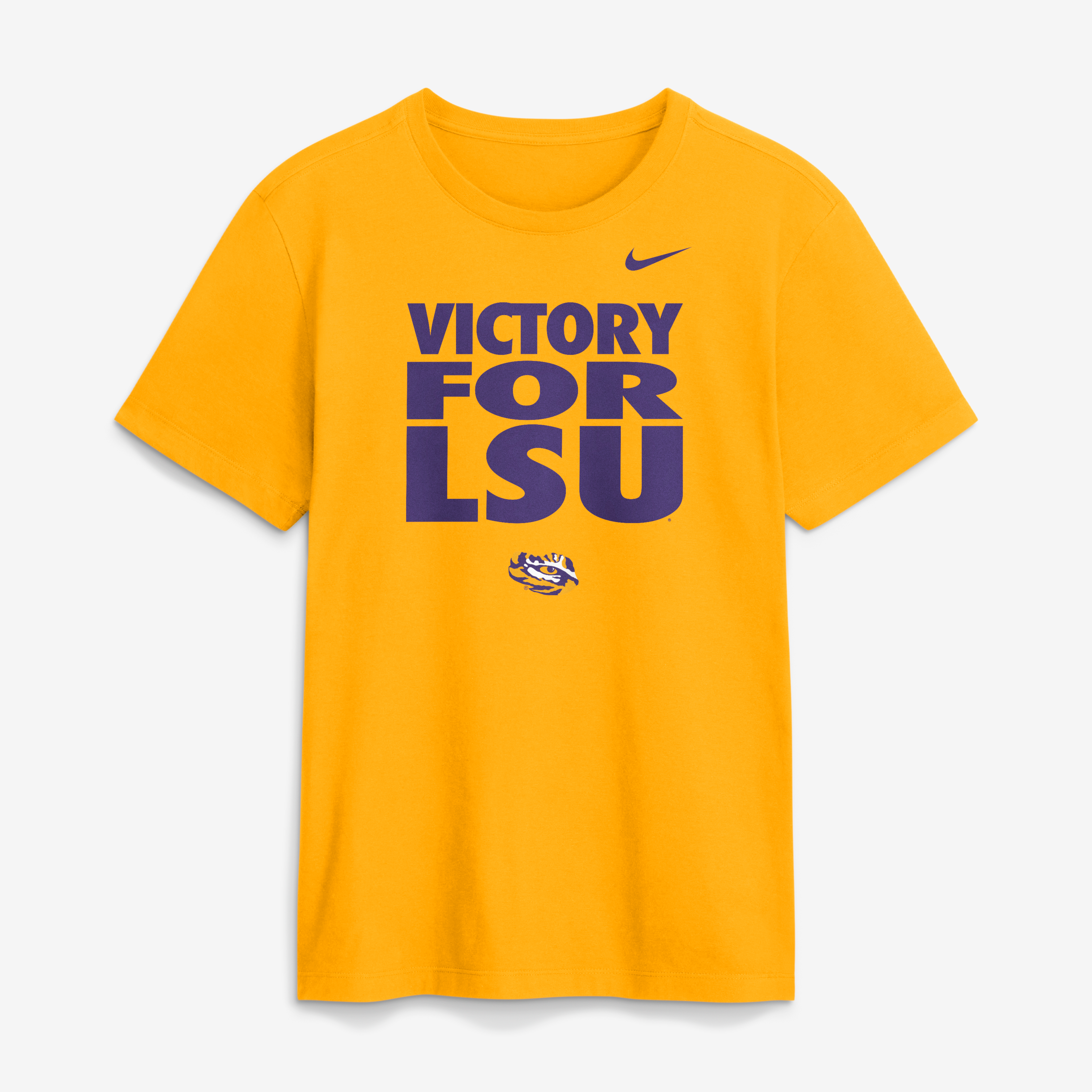 Men's Nike Purple LSU Tigers 2026 Sideline Dri-FIT Slogan T-Shirt