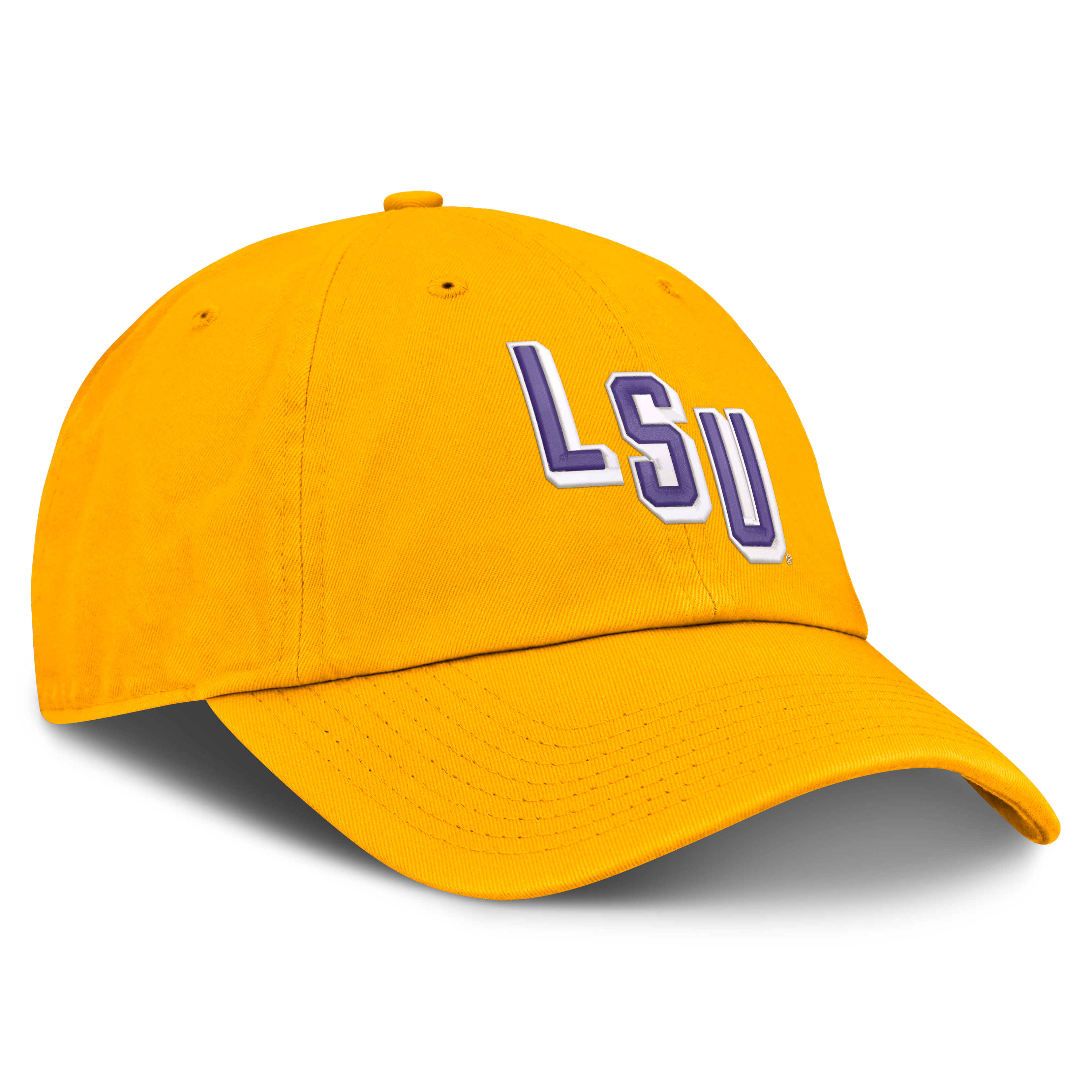 Casquette ajustable Nike Gold LSU Tigers Legacy Letter & Mascot Club pour homme