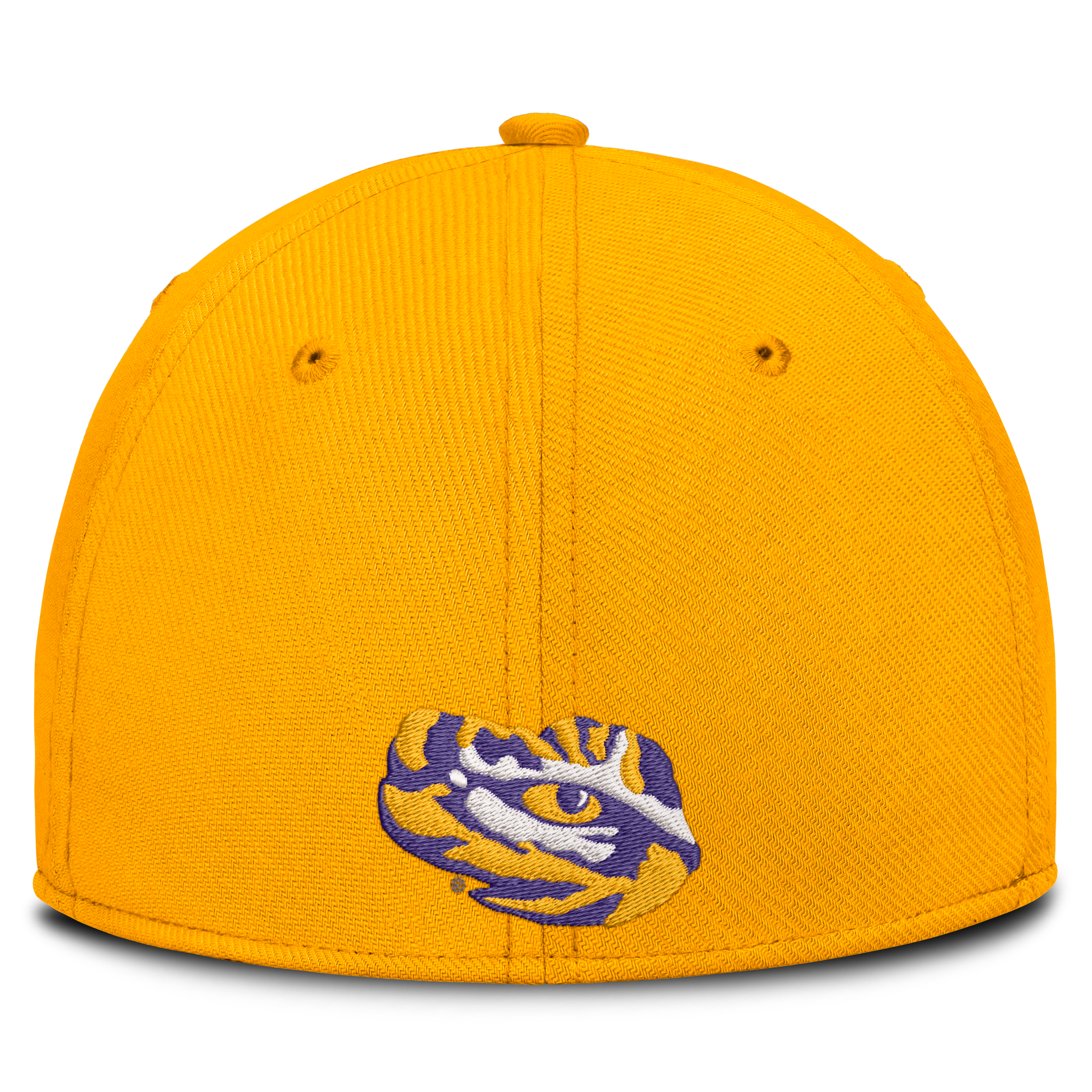 Casquette Nike Gold LSU Tigers Letter Rise SwooshFlex Dri-FIT pour homme