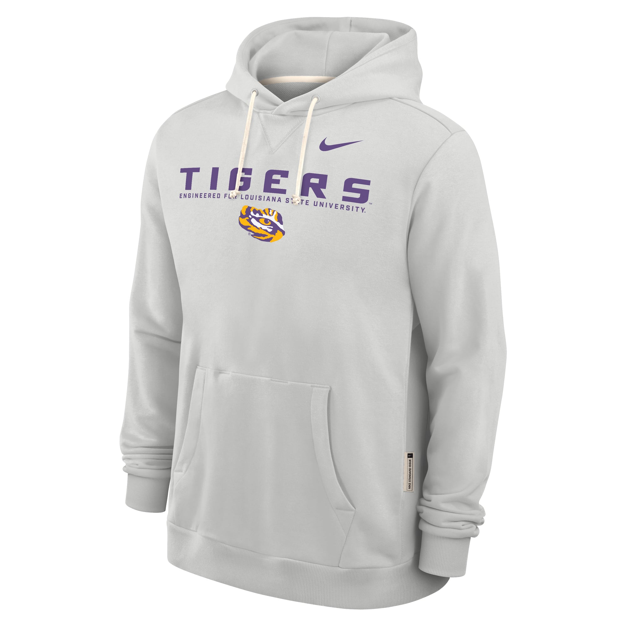 Men's Nike LSU Tigers 2025 Sideline Standard Issue Dri-FIT Hoodie